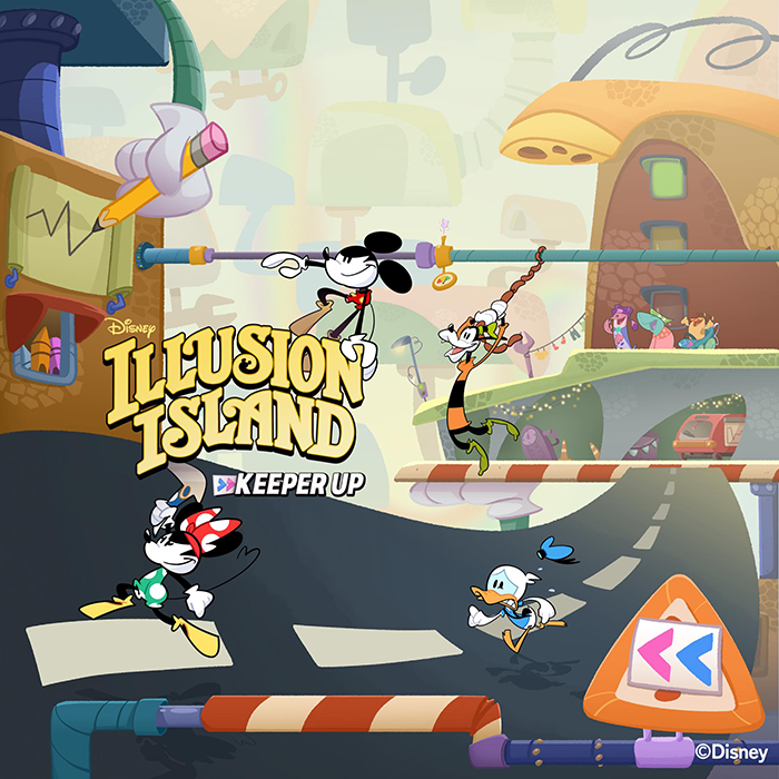 Disney's Illusion Island DLC Keeper Up - social media