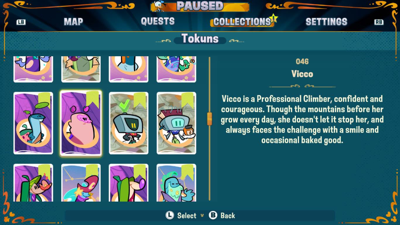 UI Support - designed the Tokun Collectable card layout