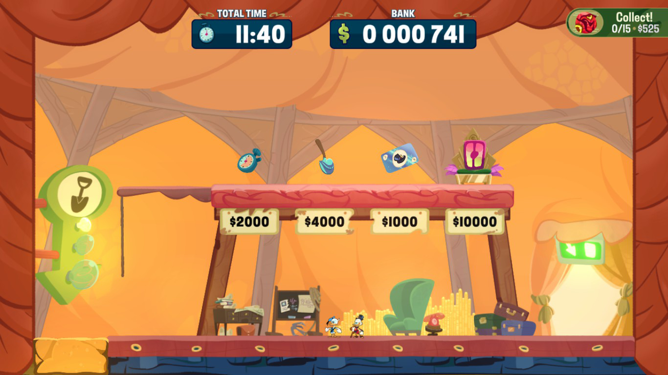 C.A.S.H. - Scrooge's Tent Interior - design and some in-game assets