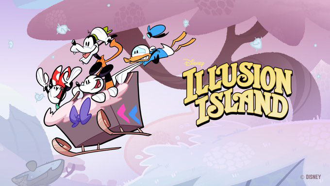Disney's Illusion Island - winter social media