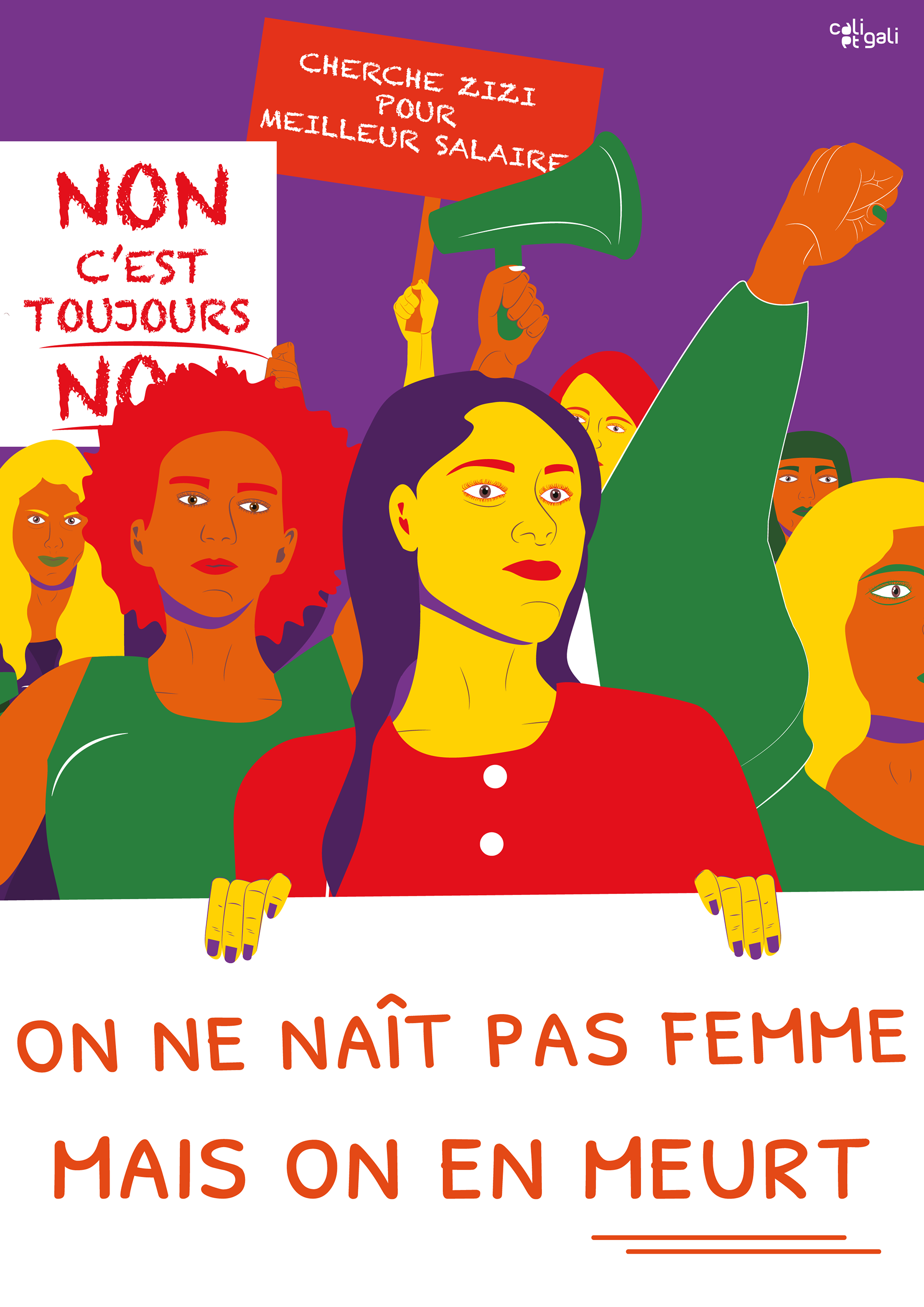 Manifestation féministe