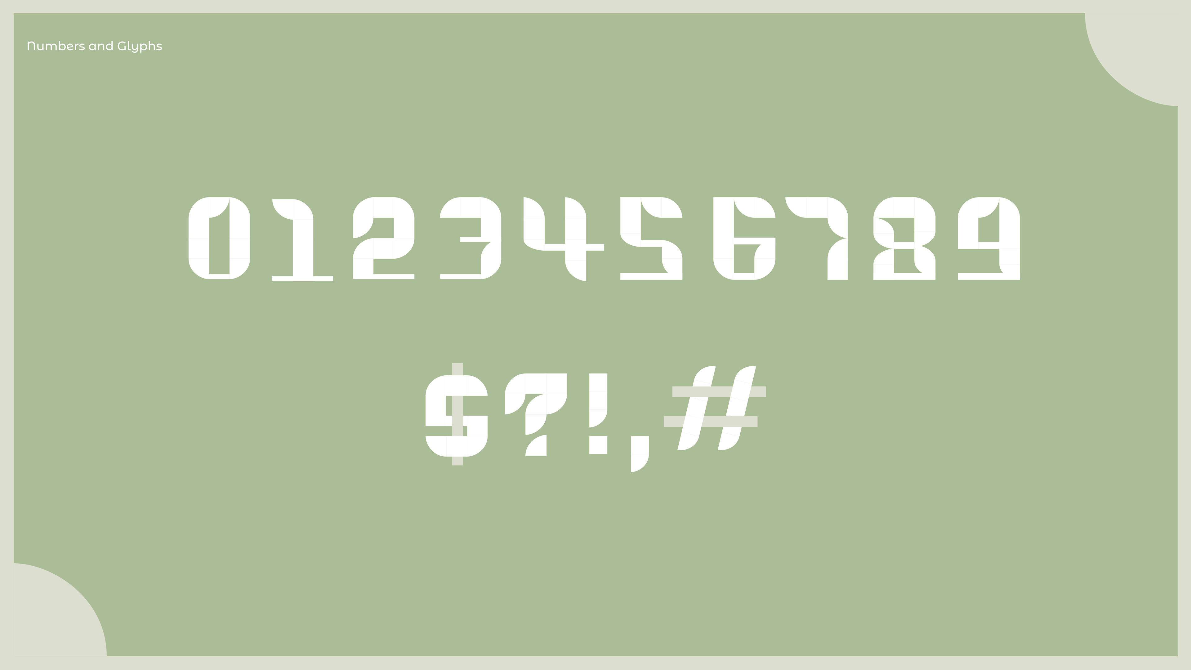 Numbers and Glyphs