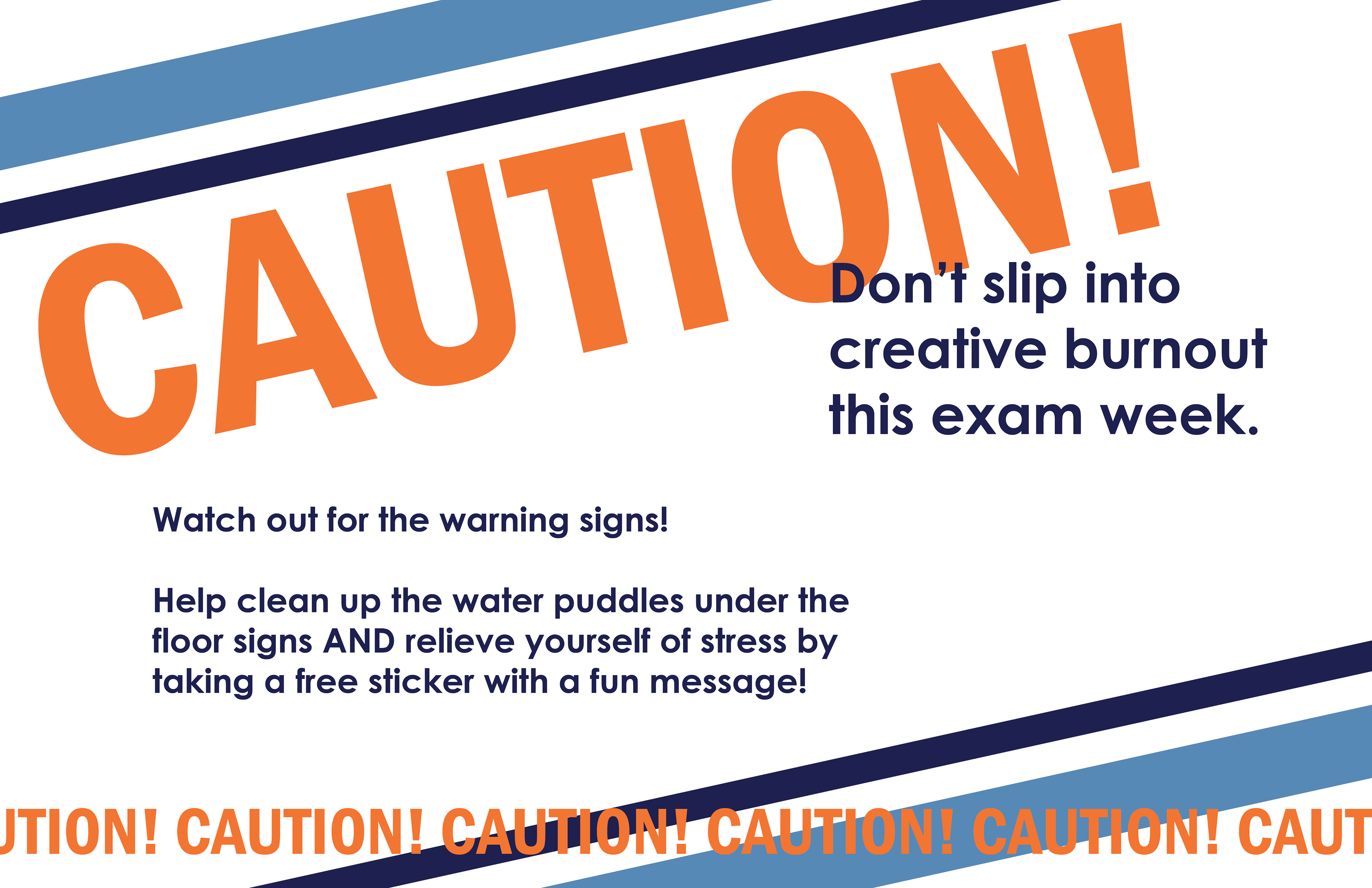 A poster about the installation.