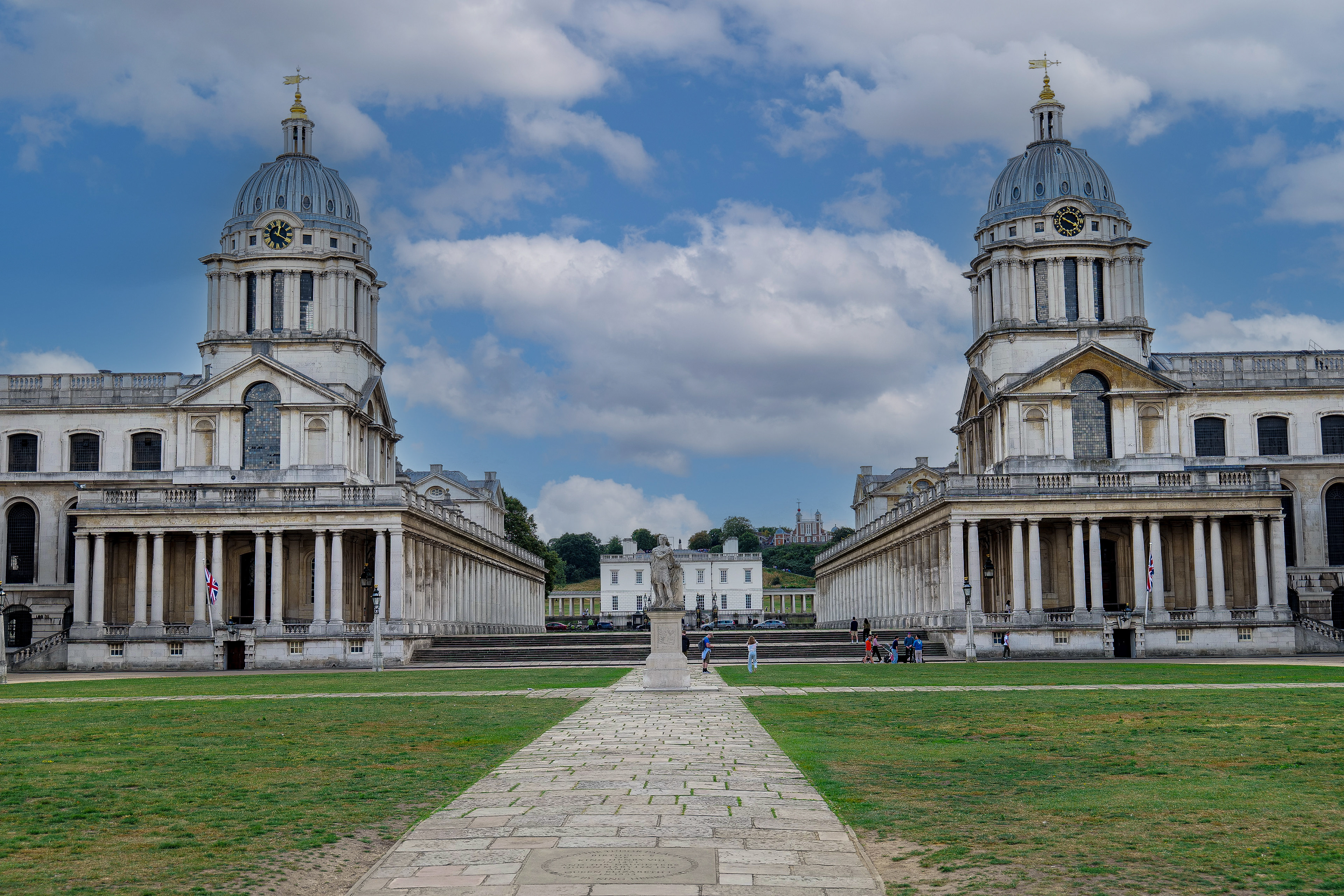 Naval Hospital, Queen Anne's House and the Royal Observatry