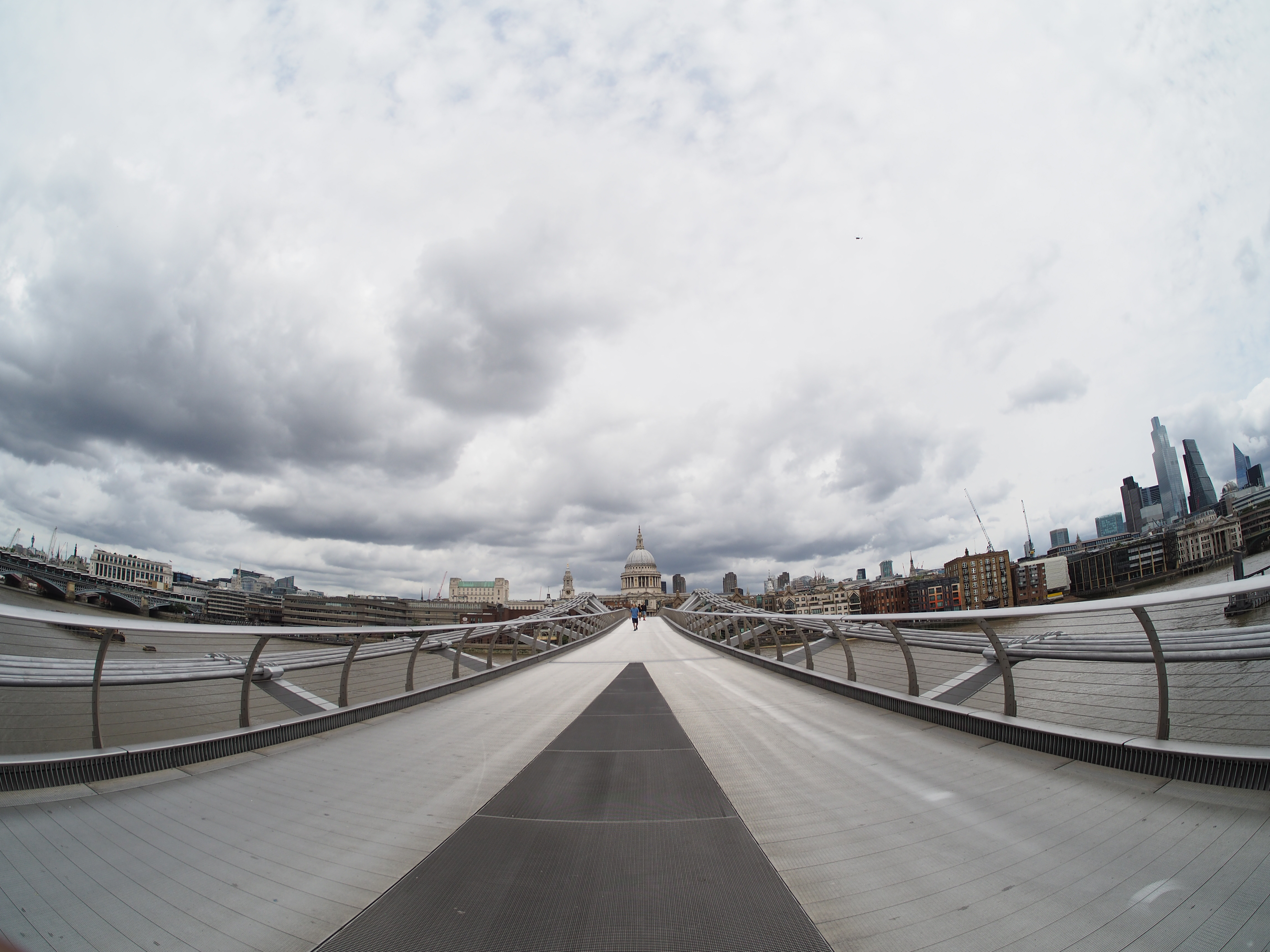 A very strange day in an near-empty London