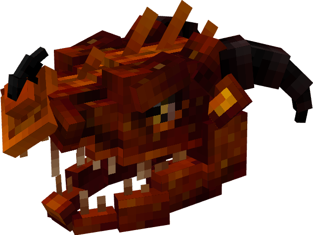 Fire Dragon Head