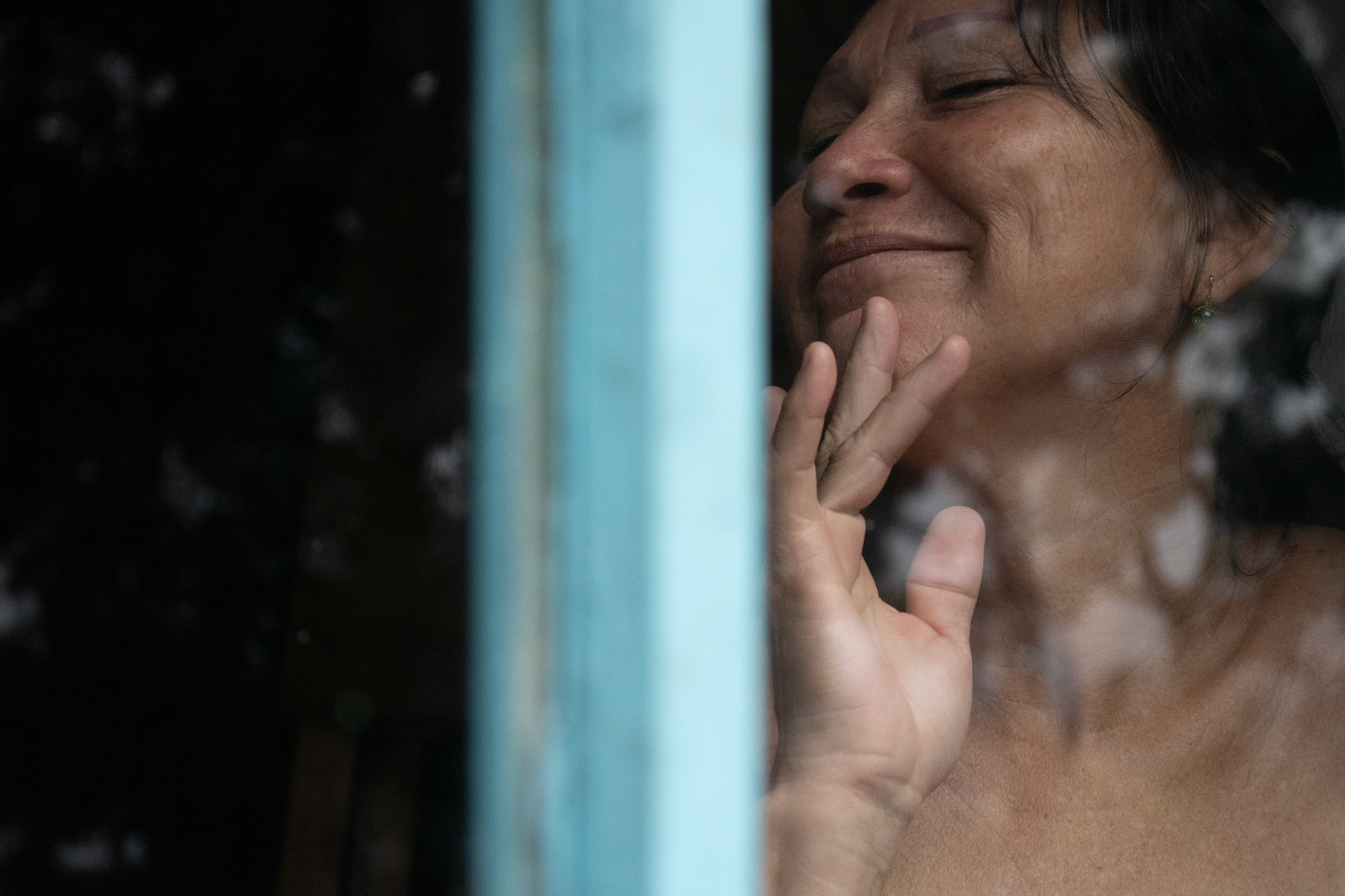 Sobre o cotidiano de refugiados da Venezuela. Retrato da Dioselina , janeiro de 2020.