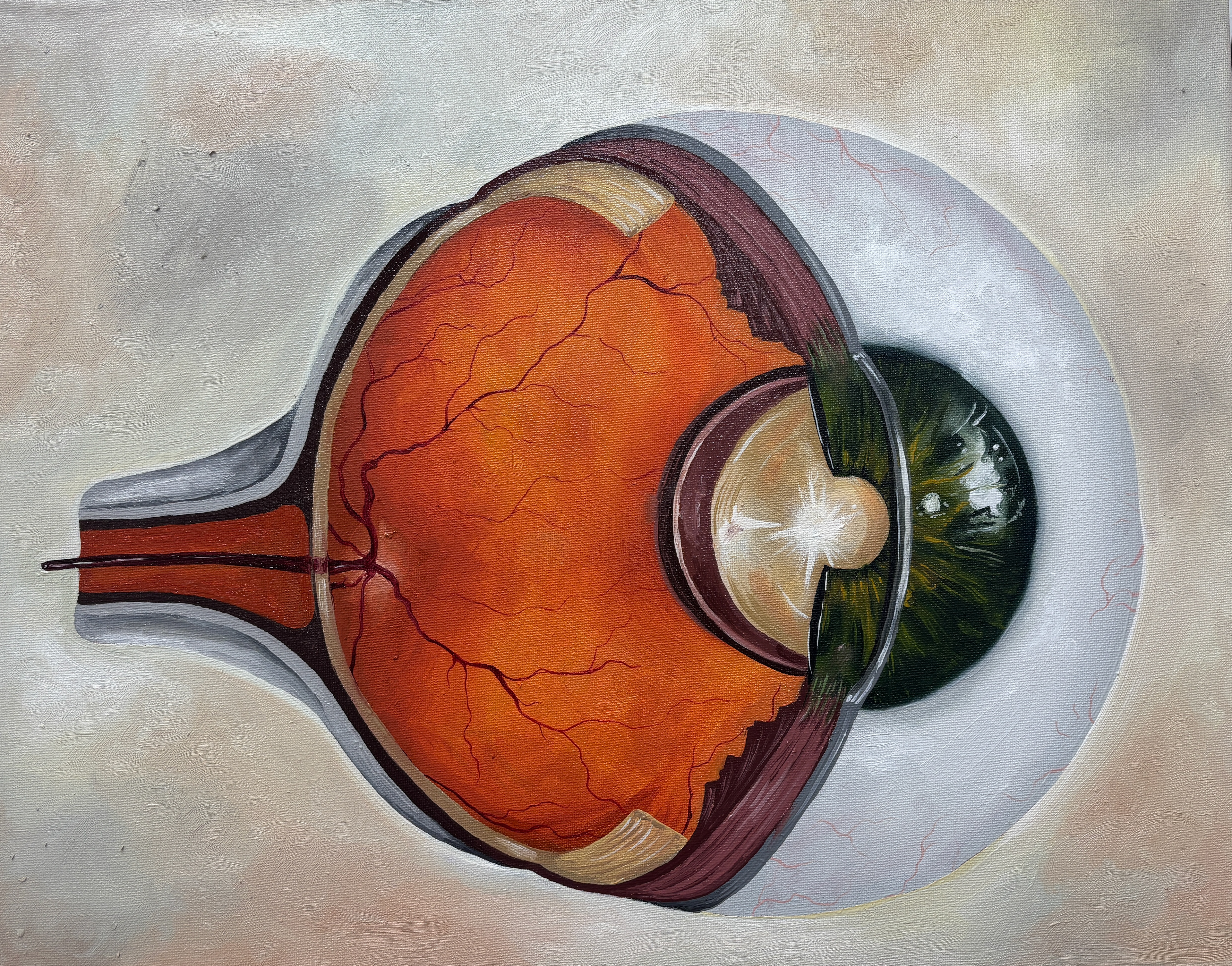Beauty in the Eye of the Beholder (Oil Paint, 2024)