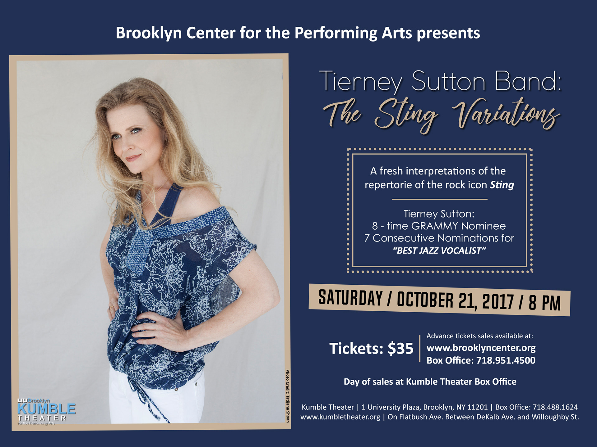 Photo provided by: Brooklyn Center for the Performing Arts