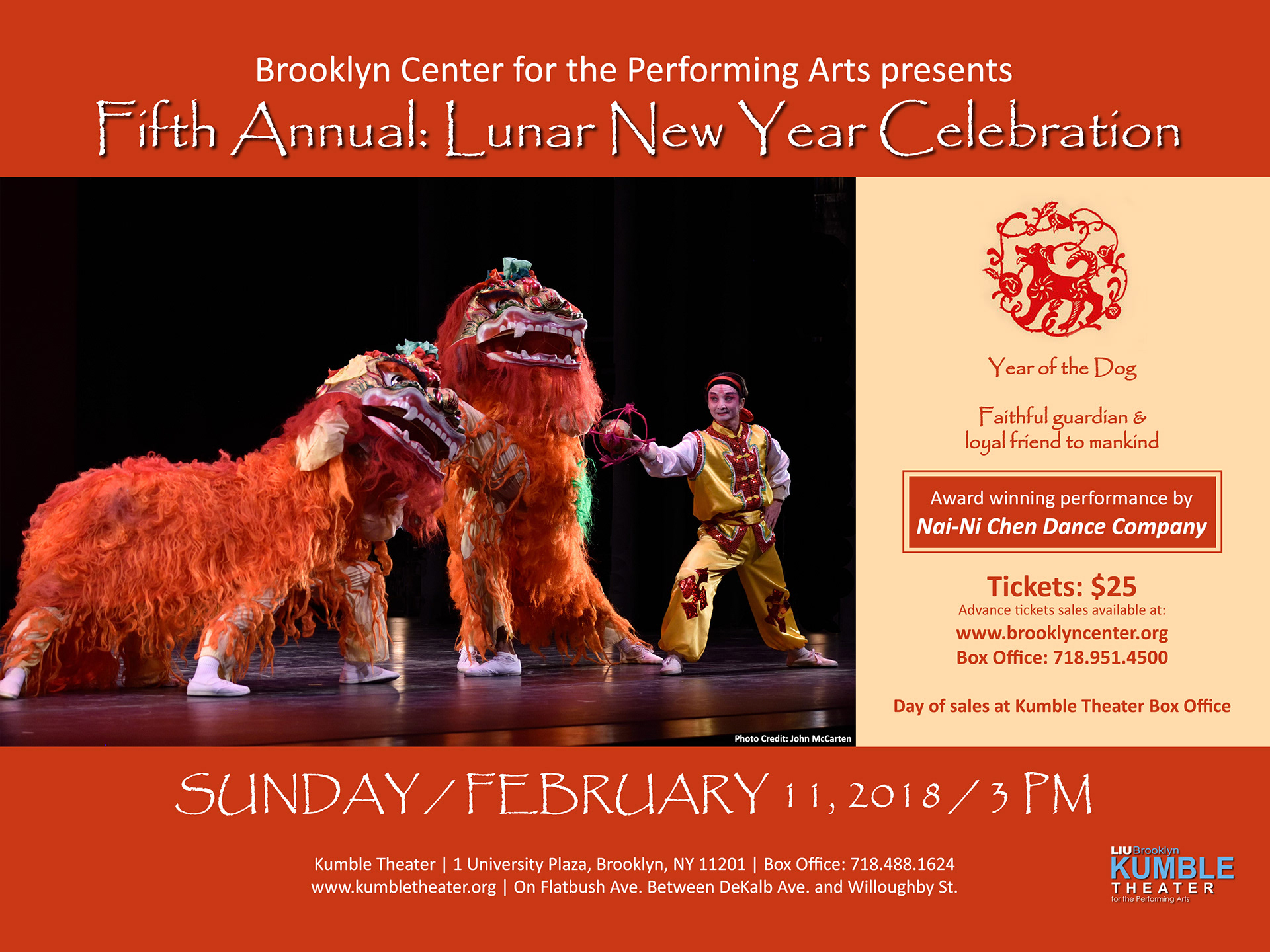 Photo provided by: Brooklyn Center for the Performing Arts