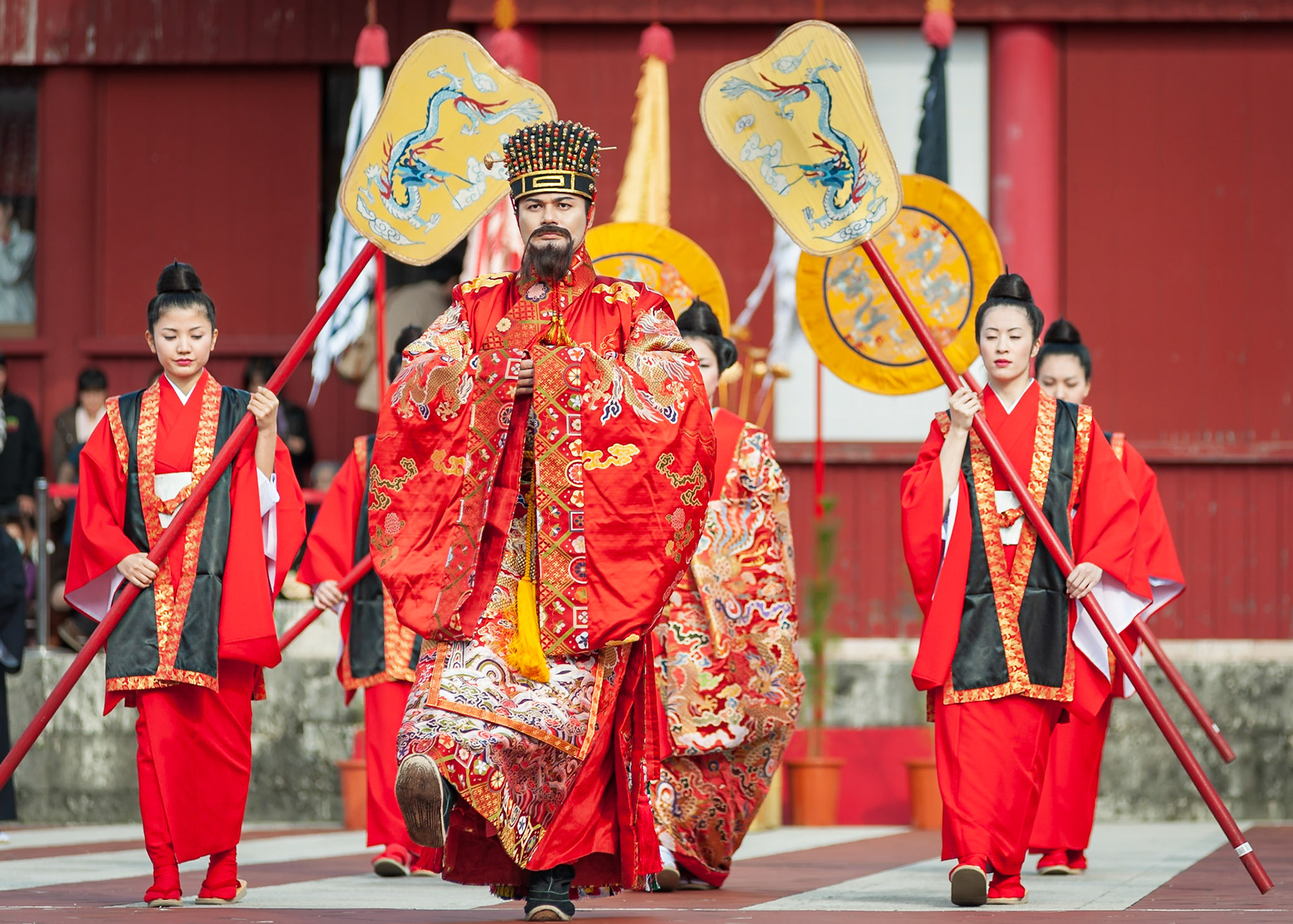 Chohai-Okishiki - 2010 Shuri Castle New Years Festival