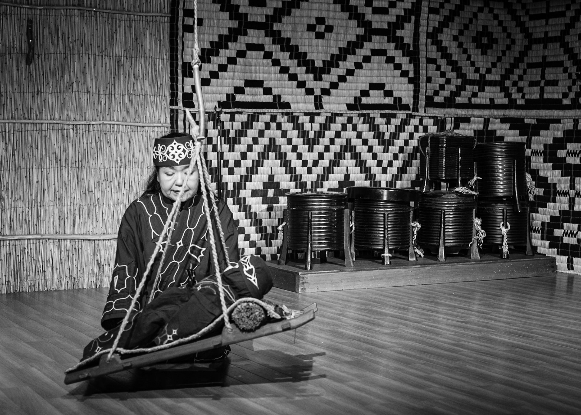 Ainu music and dance performances at the Shiraoi Ainu Museum (Porotokotan)