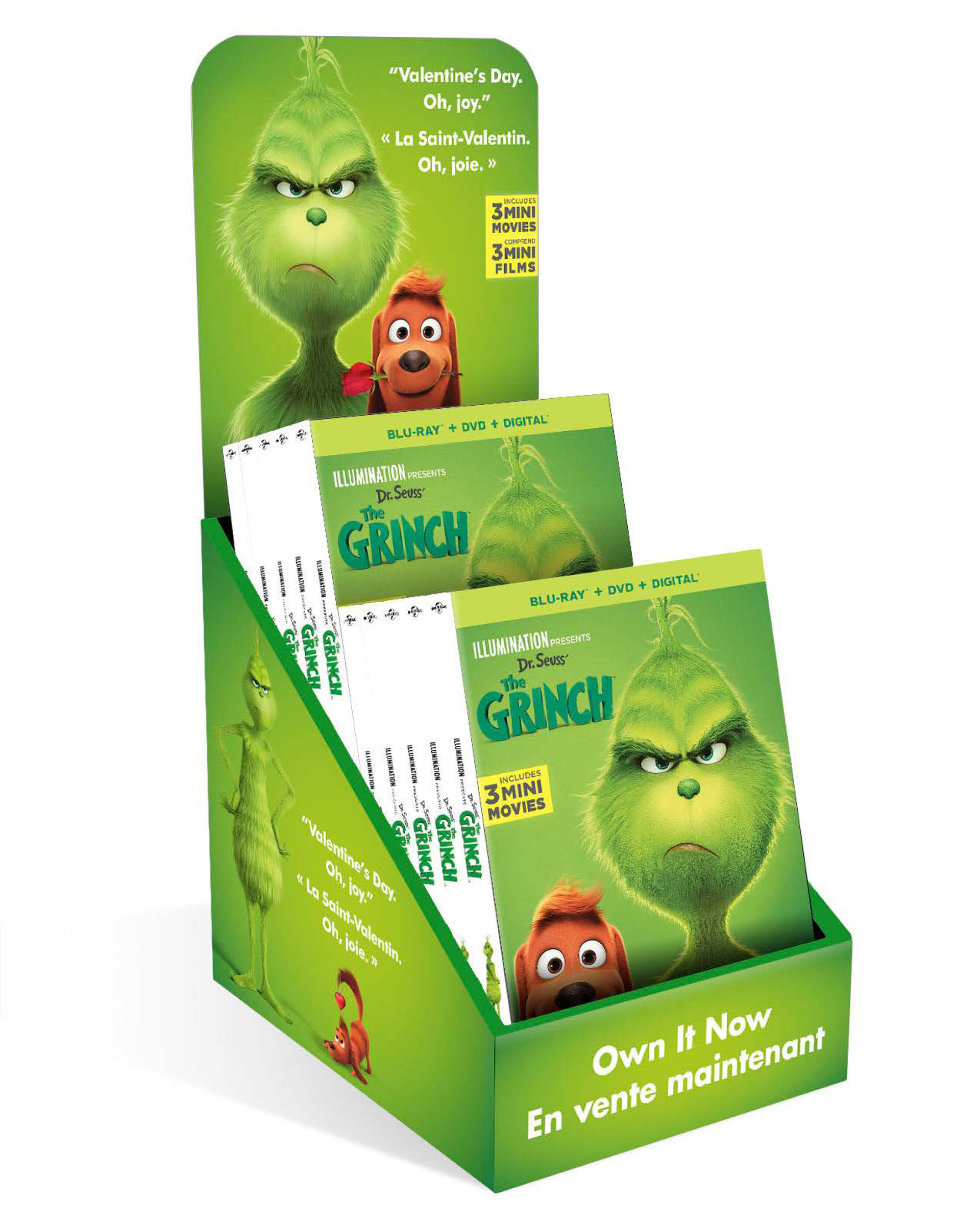 The Grinch - POS tray and POP displays