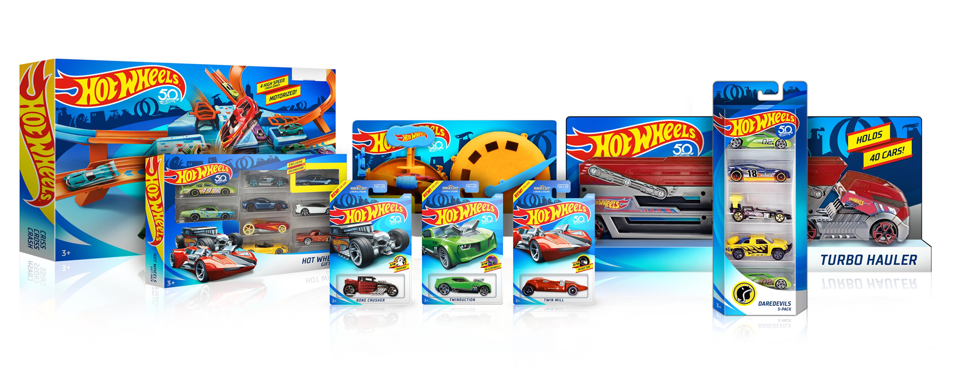 Hot Wheels - toy packaging