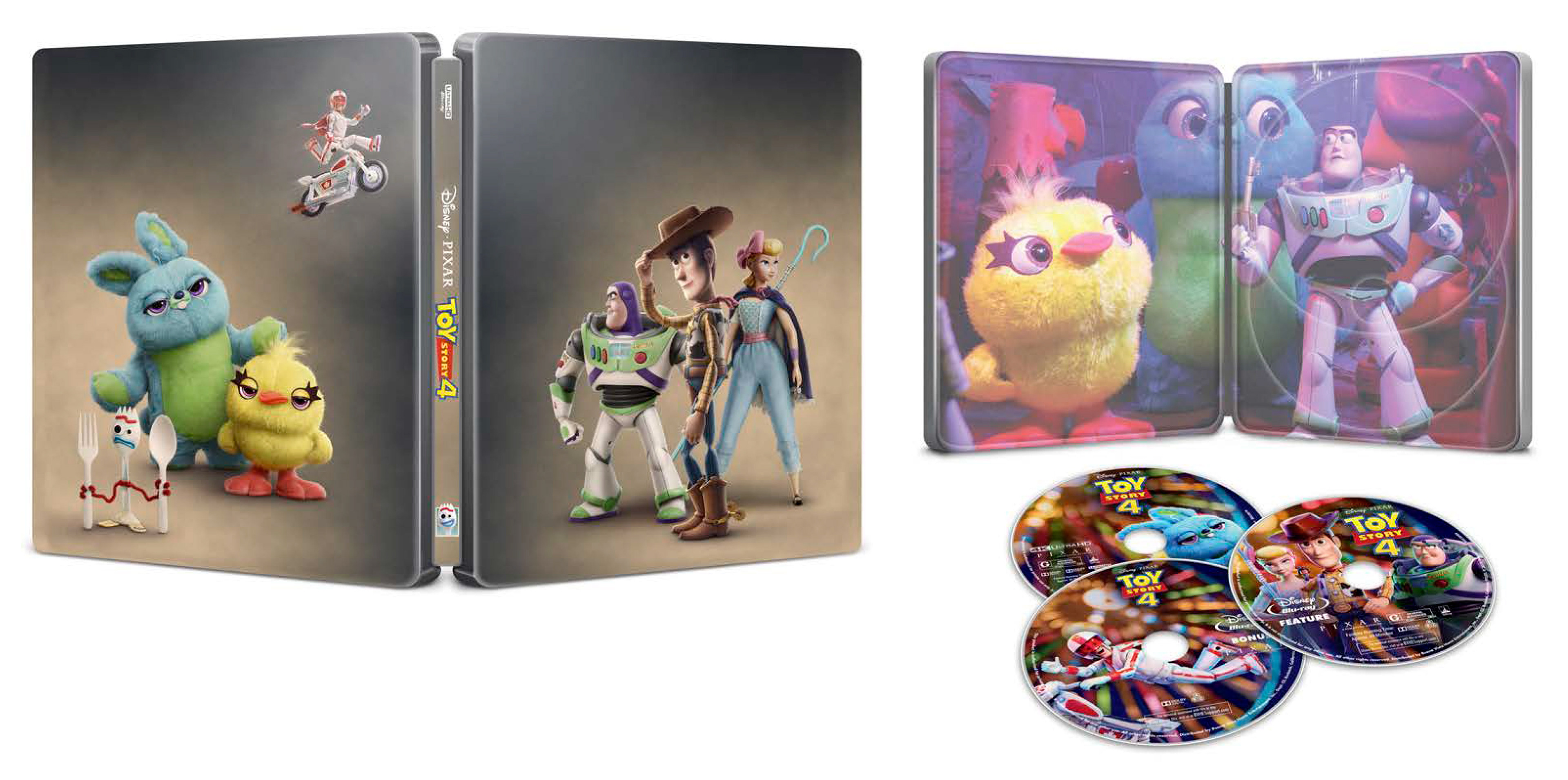 Toy Story 4 - Packaging and POP container