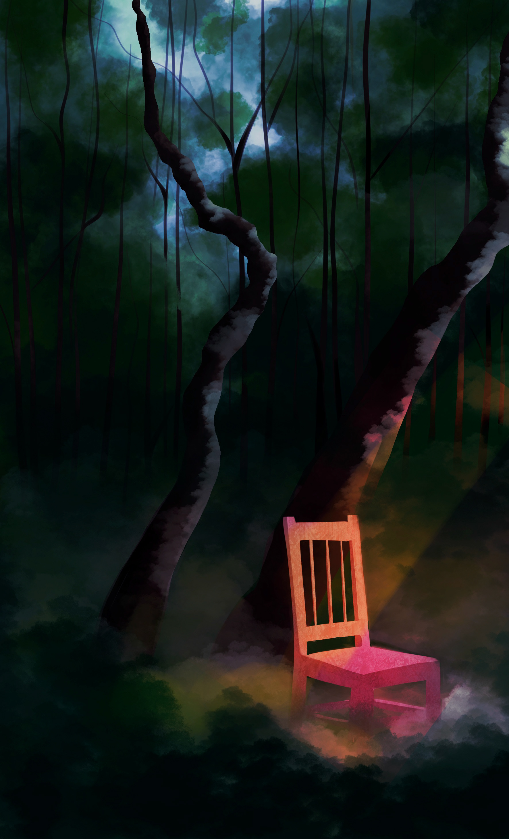 "RIEMU" Illustration for a poem layout