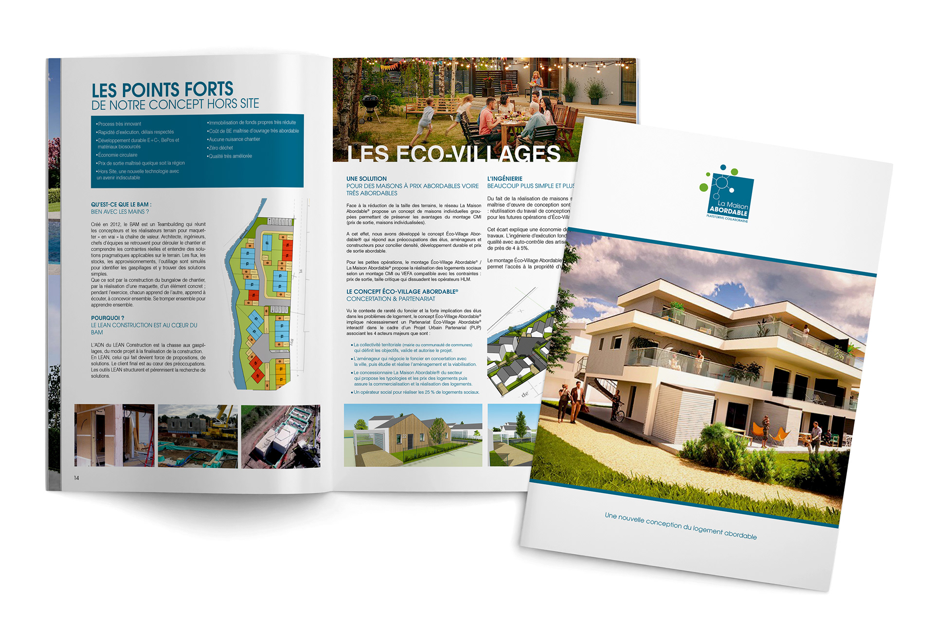 Brochure entreprise La Maison Abordable