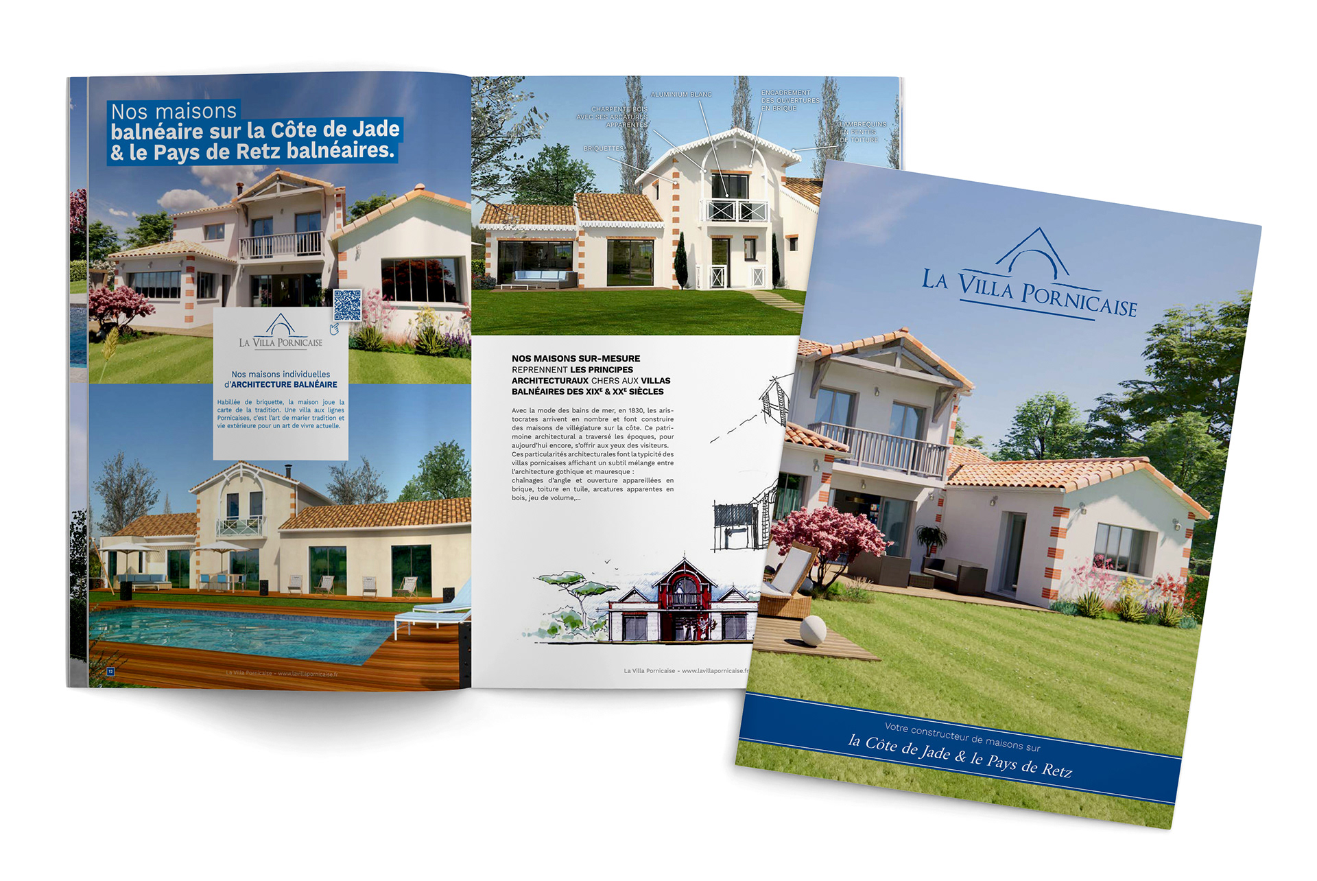Brochure entreprise La Villa Pornicaise