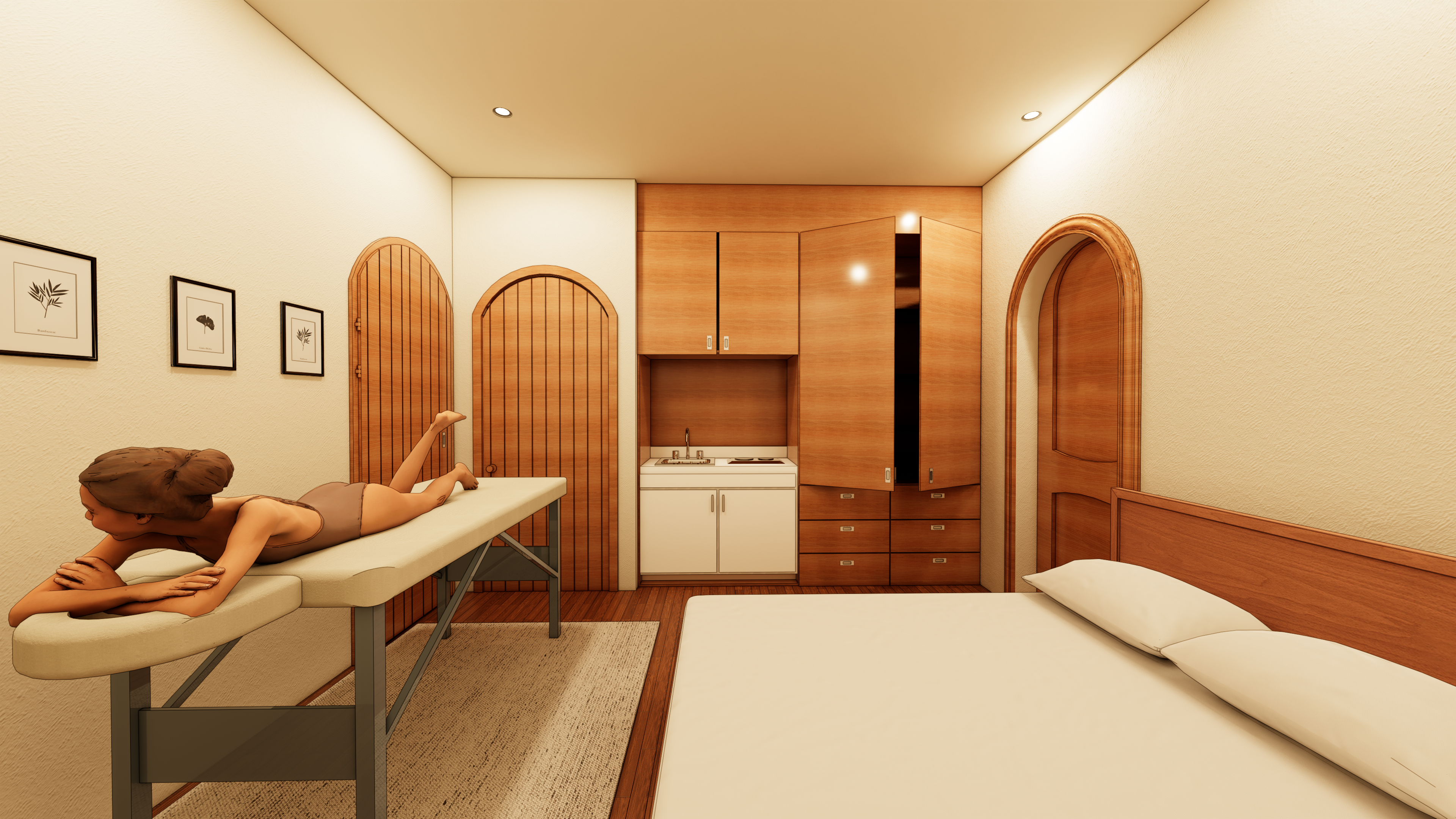 Guest Room / Massage En Suite