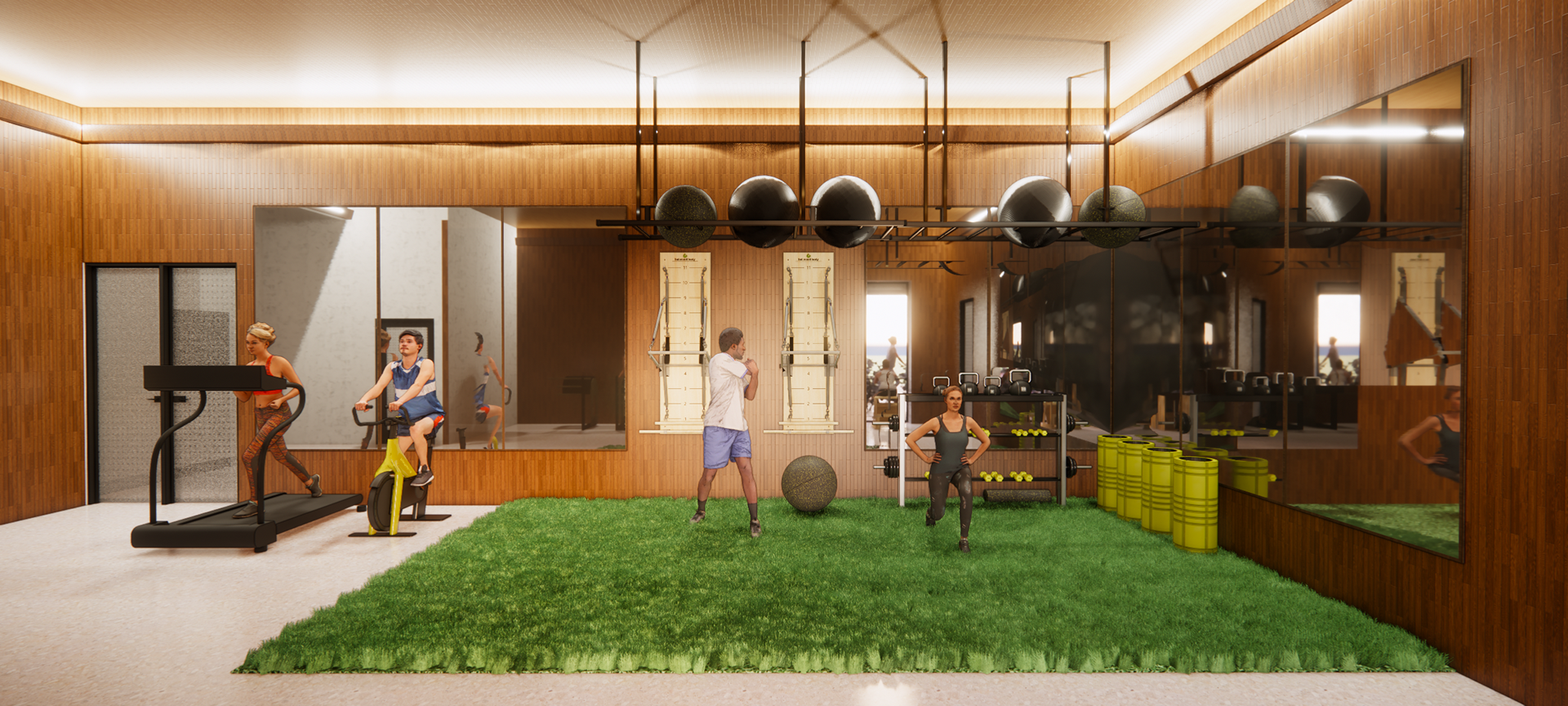 Pilates Training Area