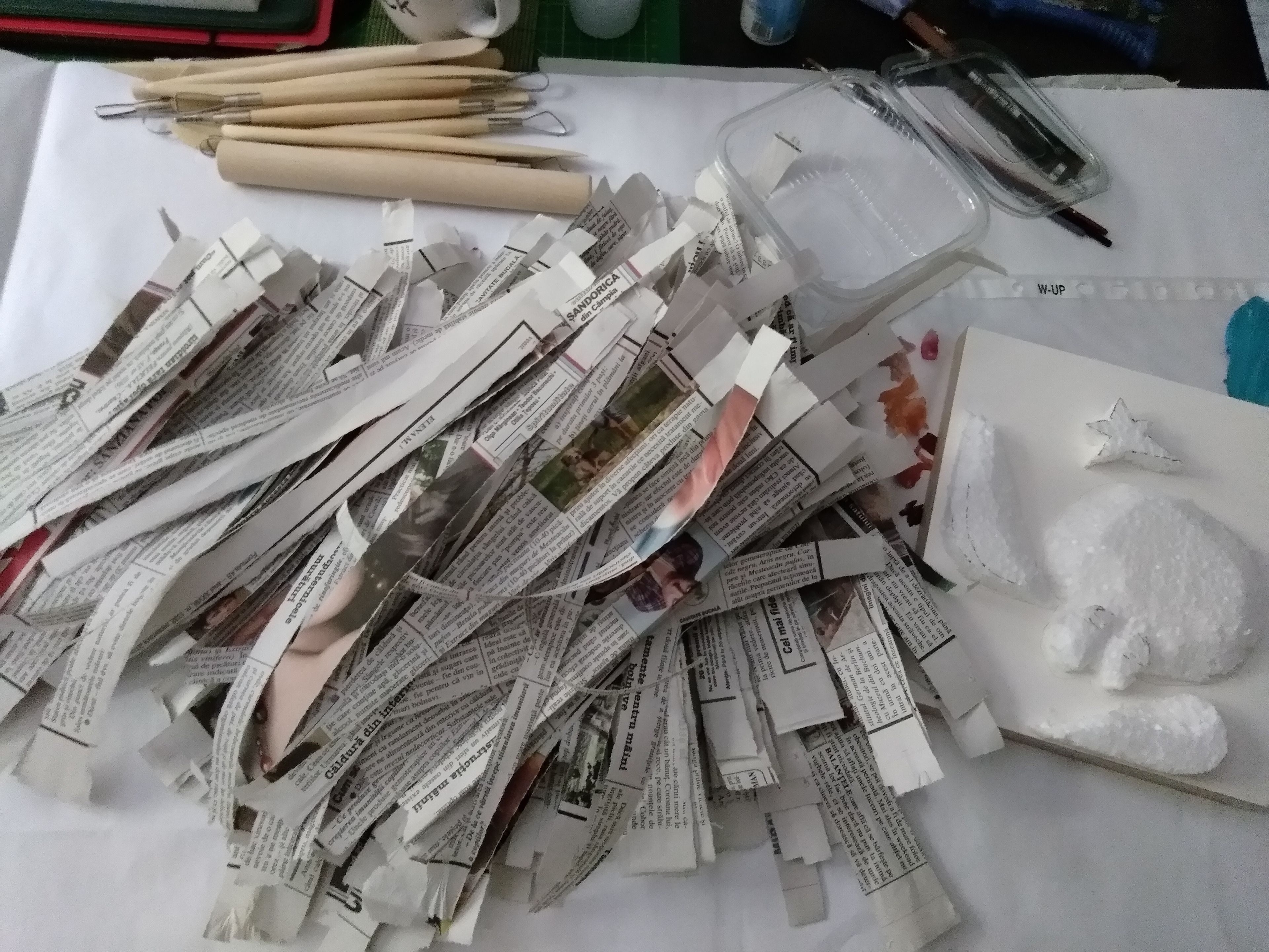 Some papier mache needed.