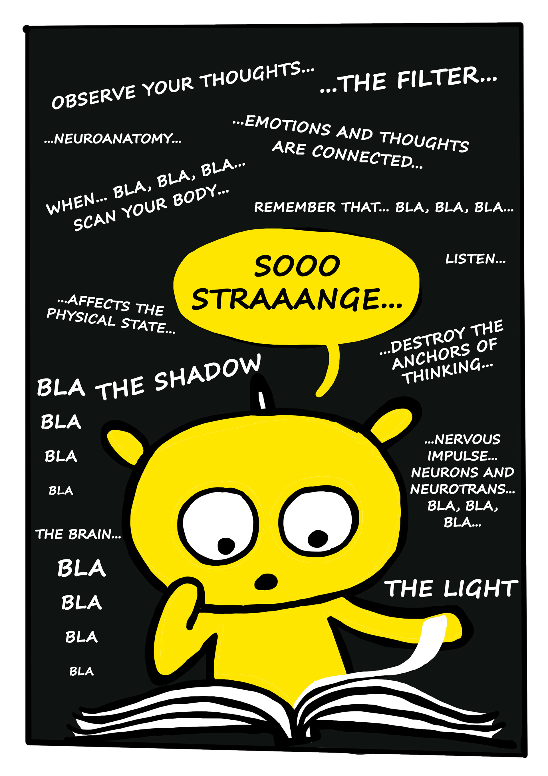 And the book had weird messages.