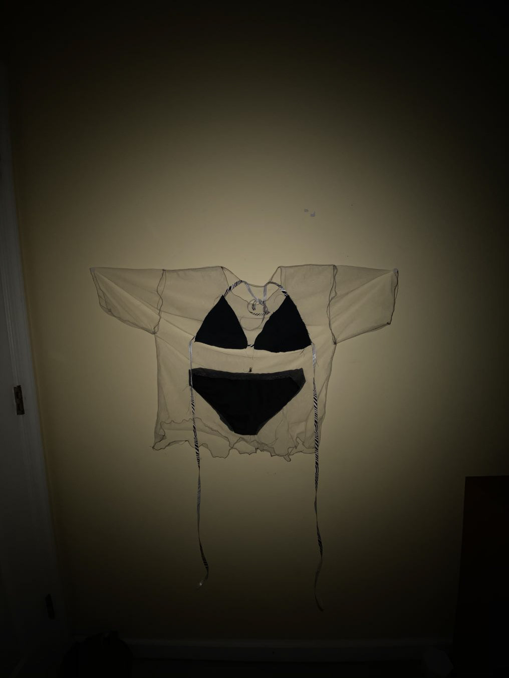 Re-imagined boardwalk bikini t-shirt.