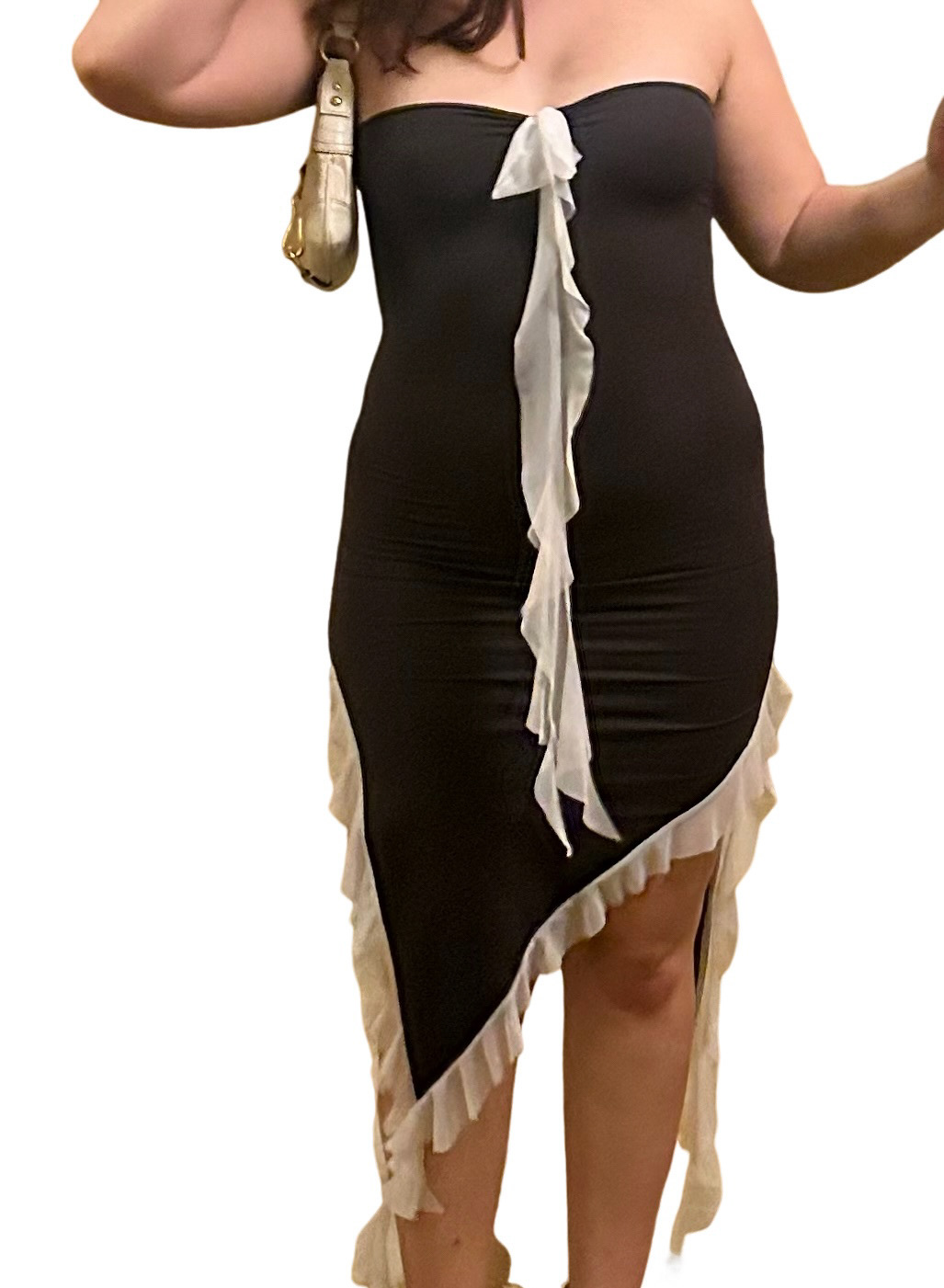 Dress created using my own pattern. 