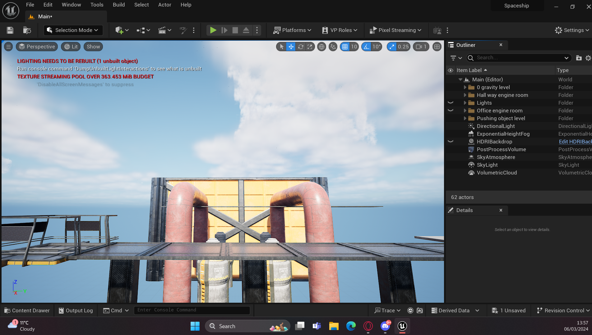 Obstacle Environment Idea
