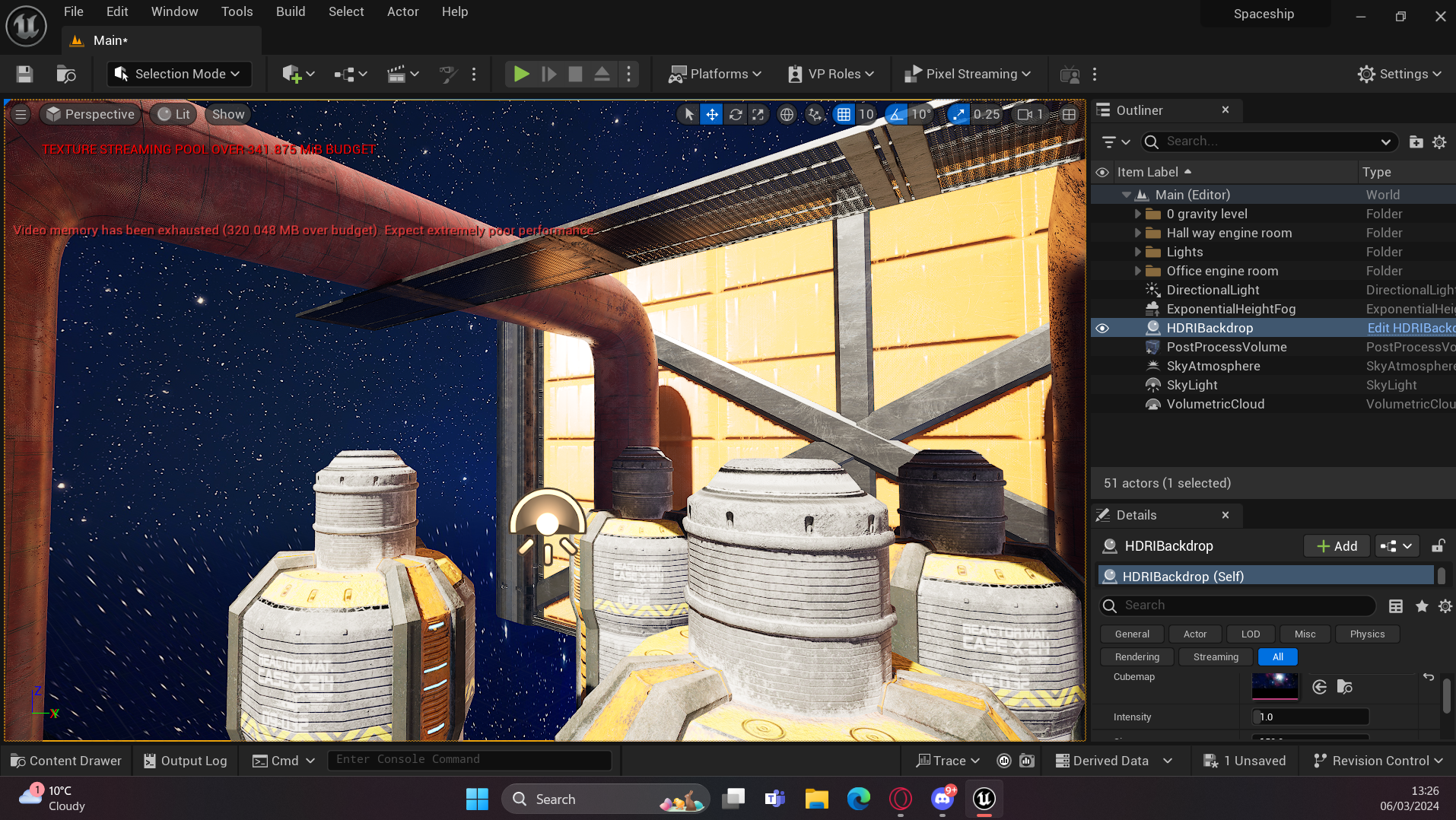 0 Gravity Level Shot Environment Design Idea