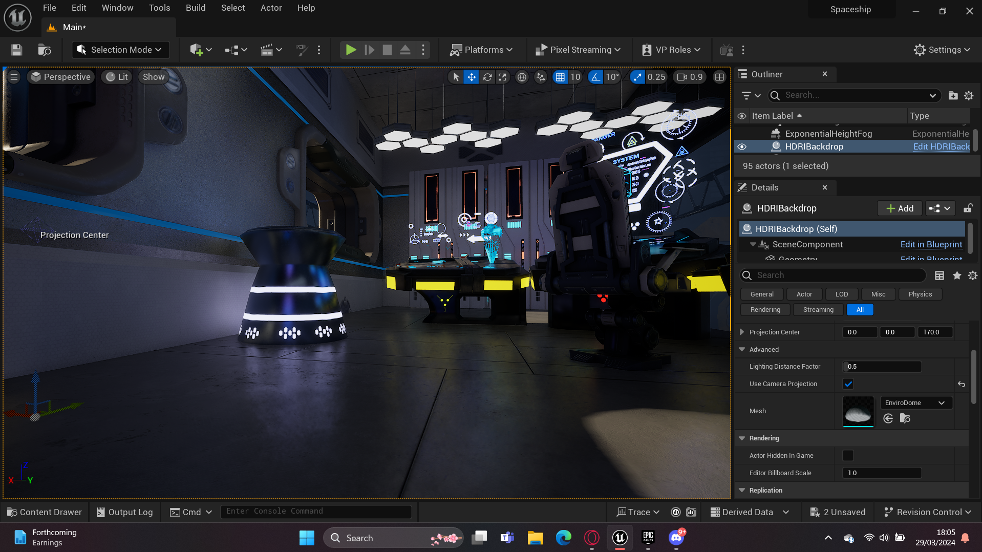 Engine Room Idea