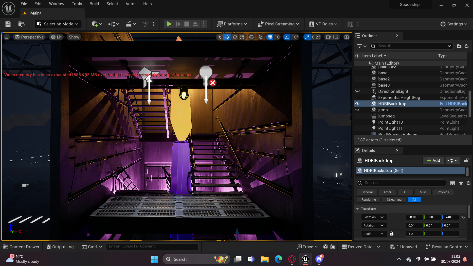 Stairs Environment Design