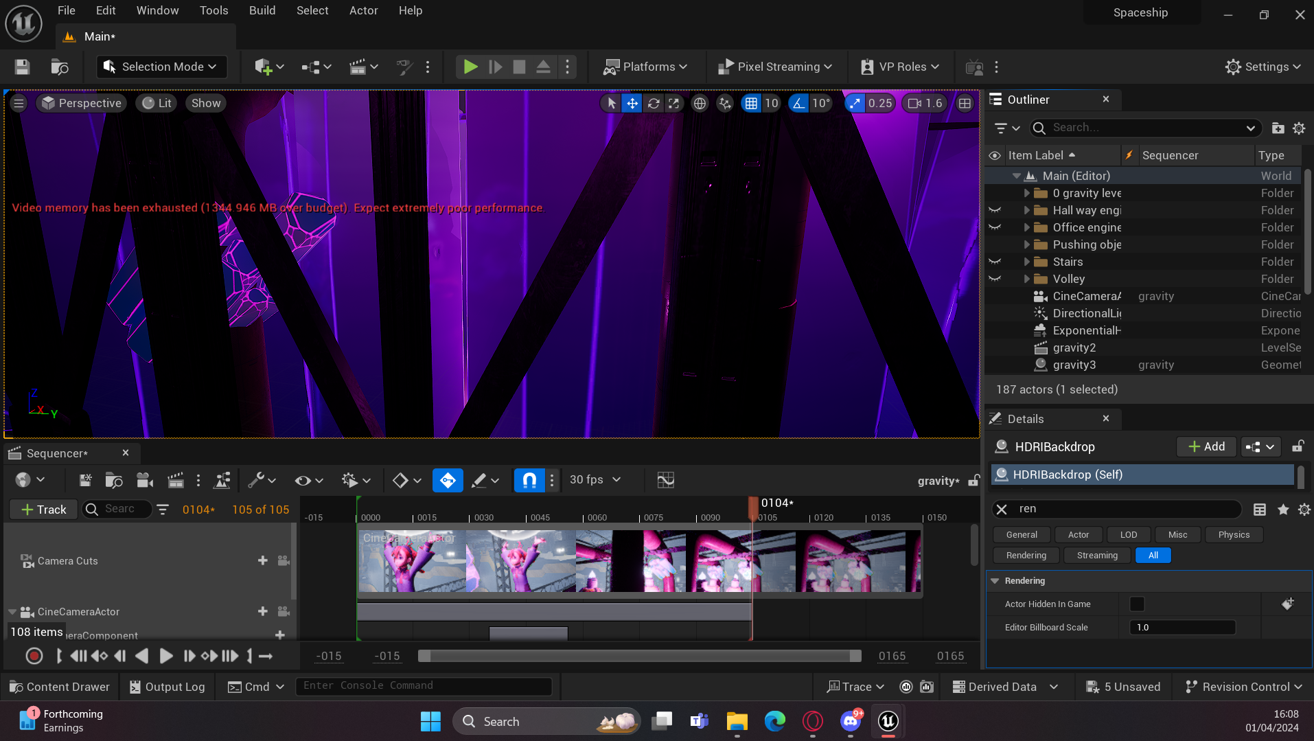 Problem when Rendering