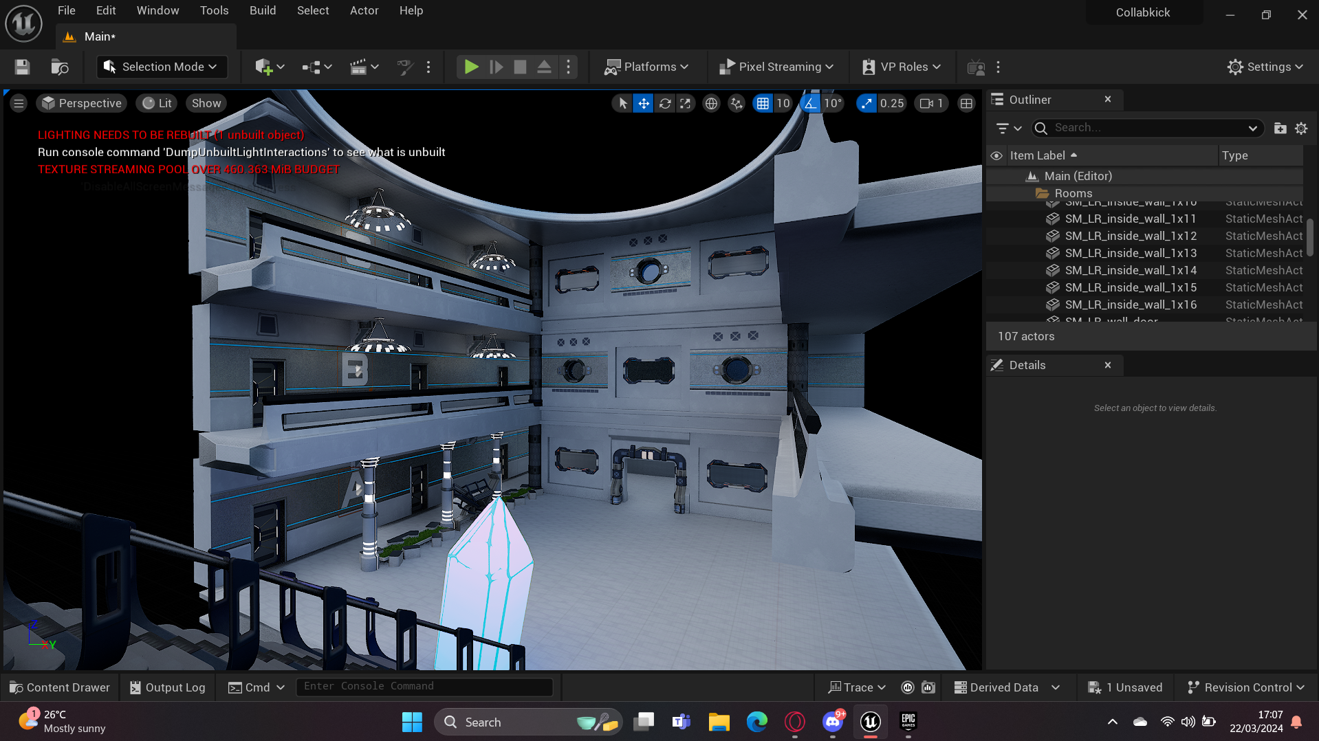 Ship Cabins Environment Design #3