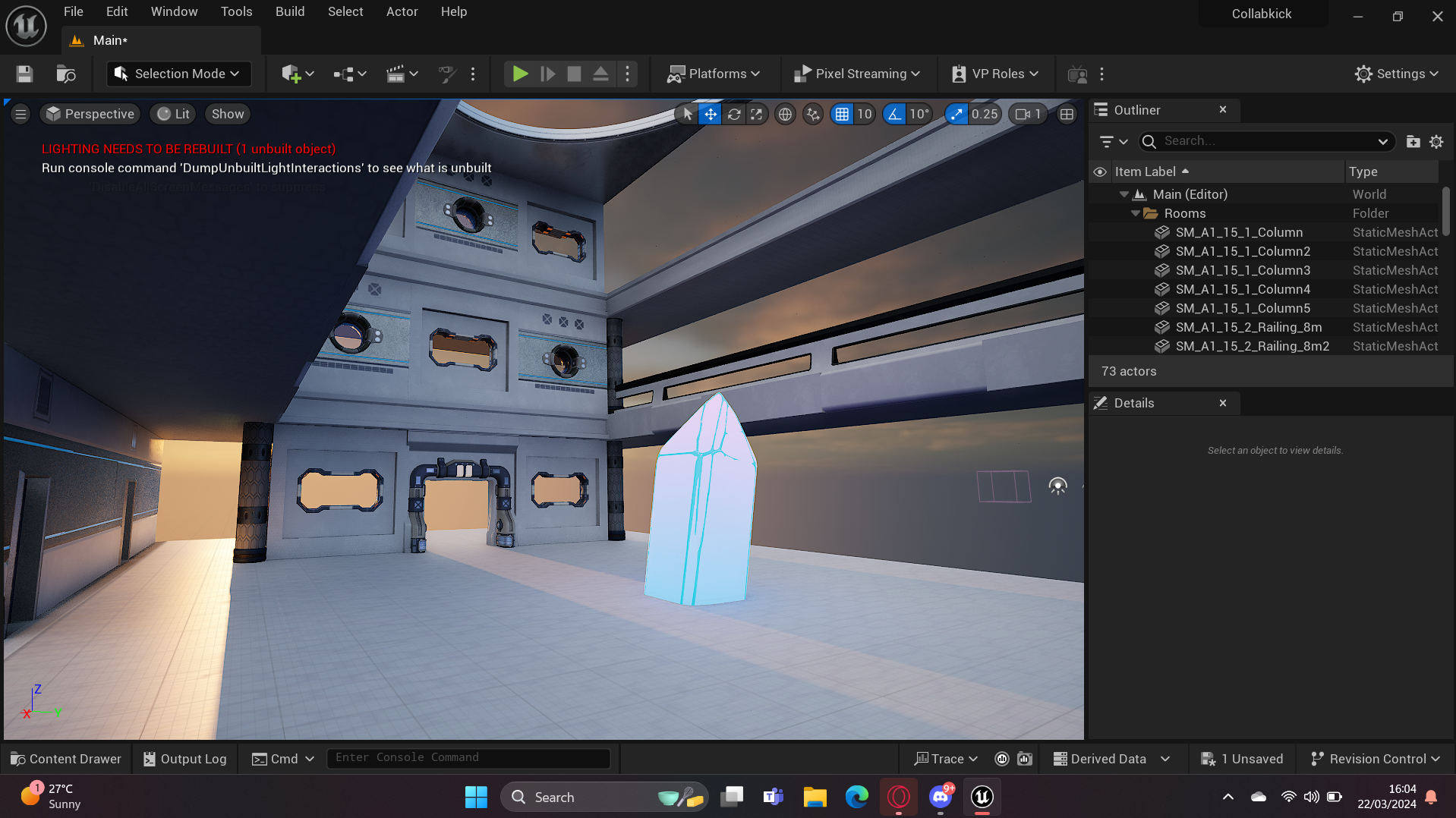 Ship Cabins Environment Design #2