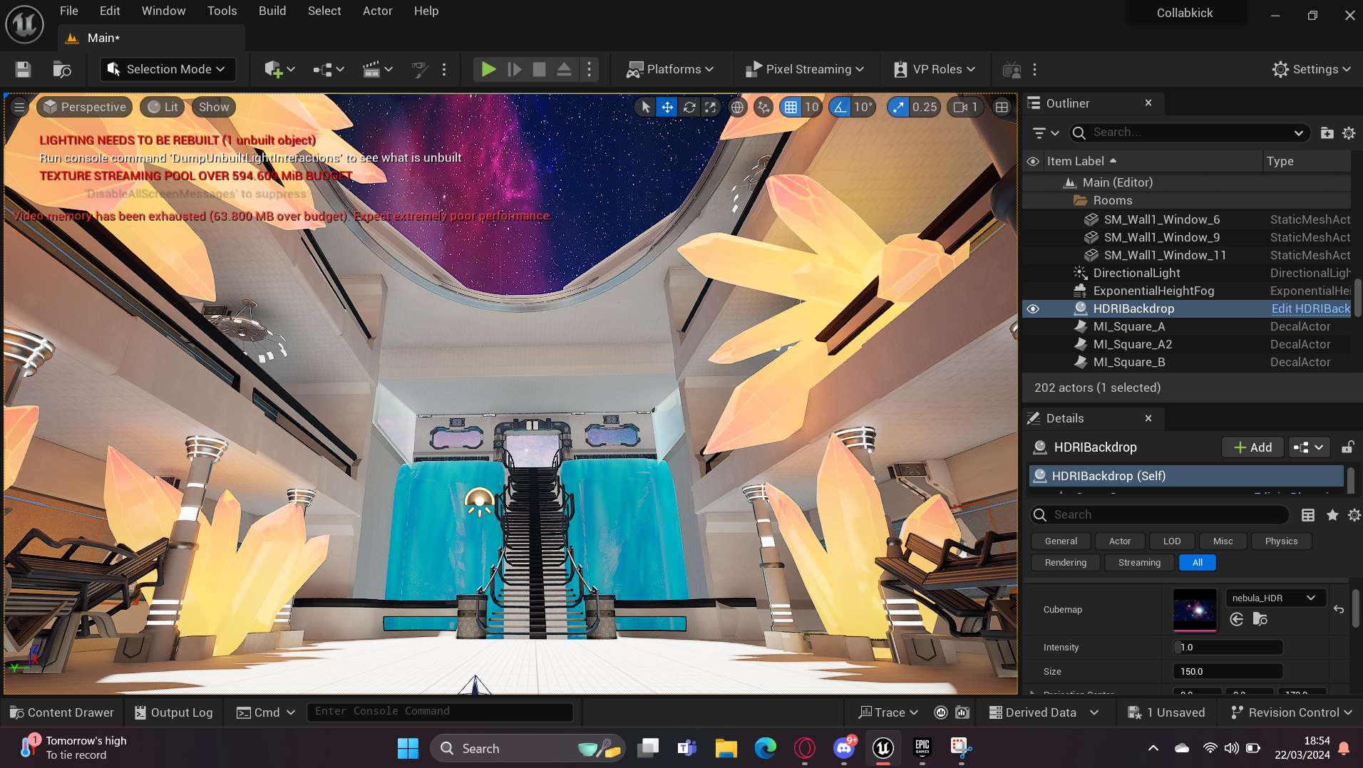 Ship Cabins Environment Design #4
