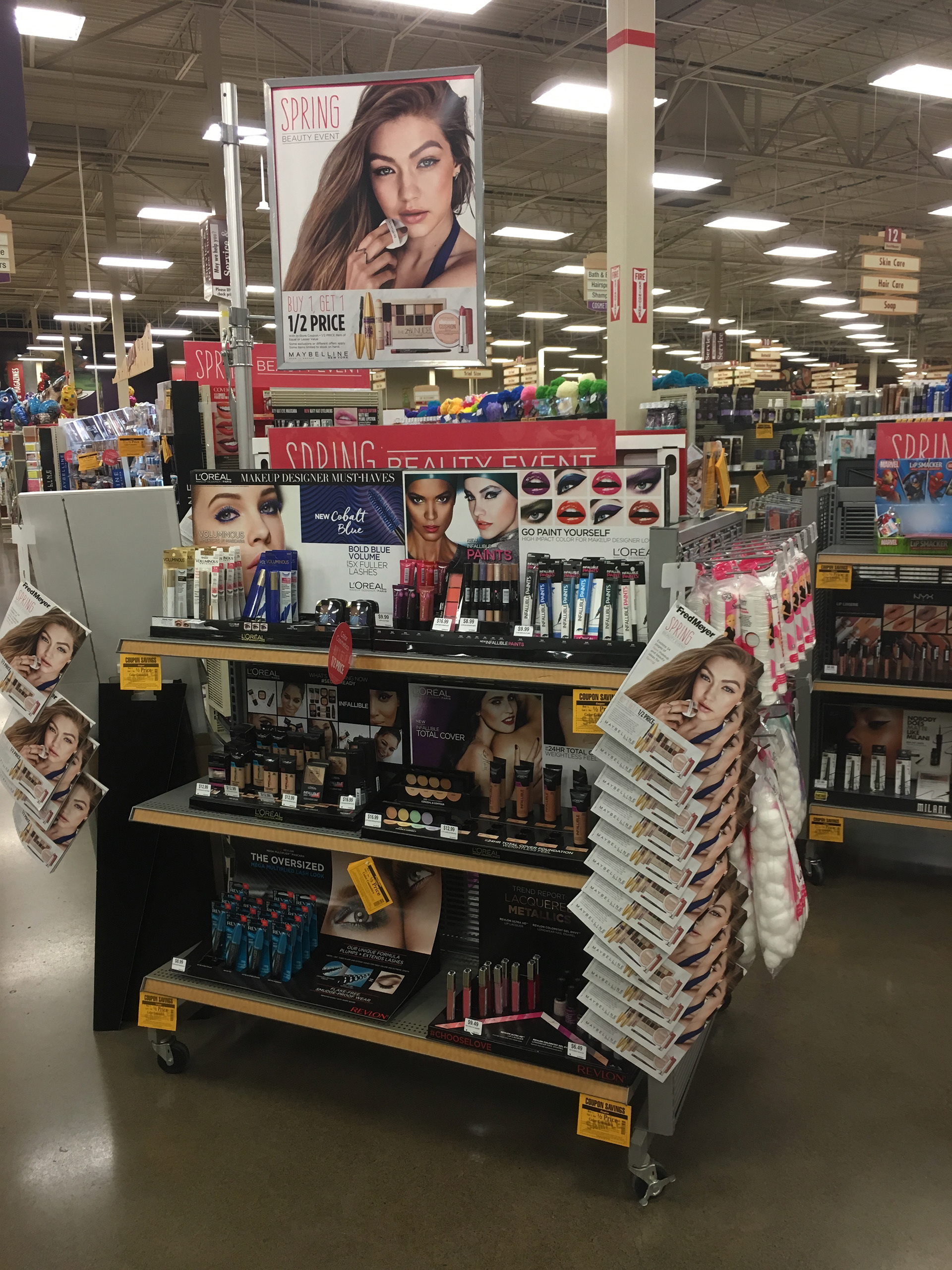 Spring Beauty Event Store Signage Package