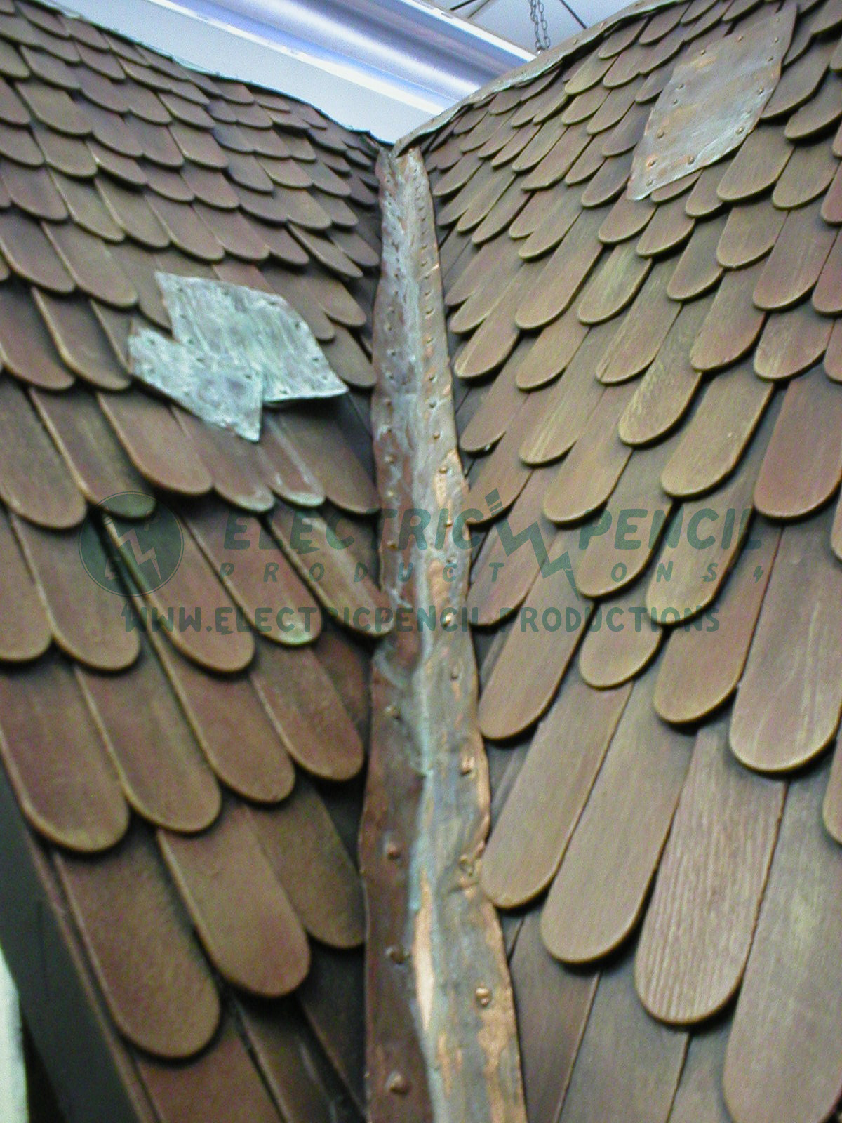 House detail with final paint.