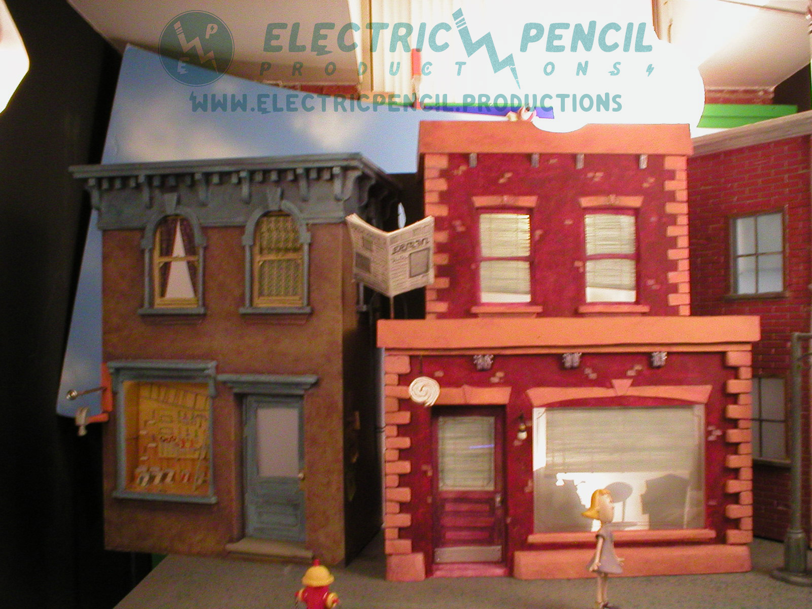 Newspaper HQ. The first building I did on Henry's.