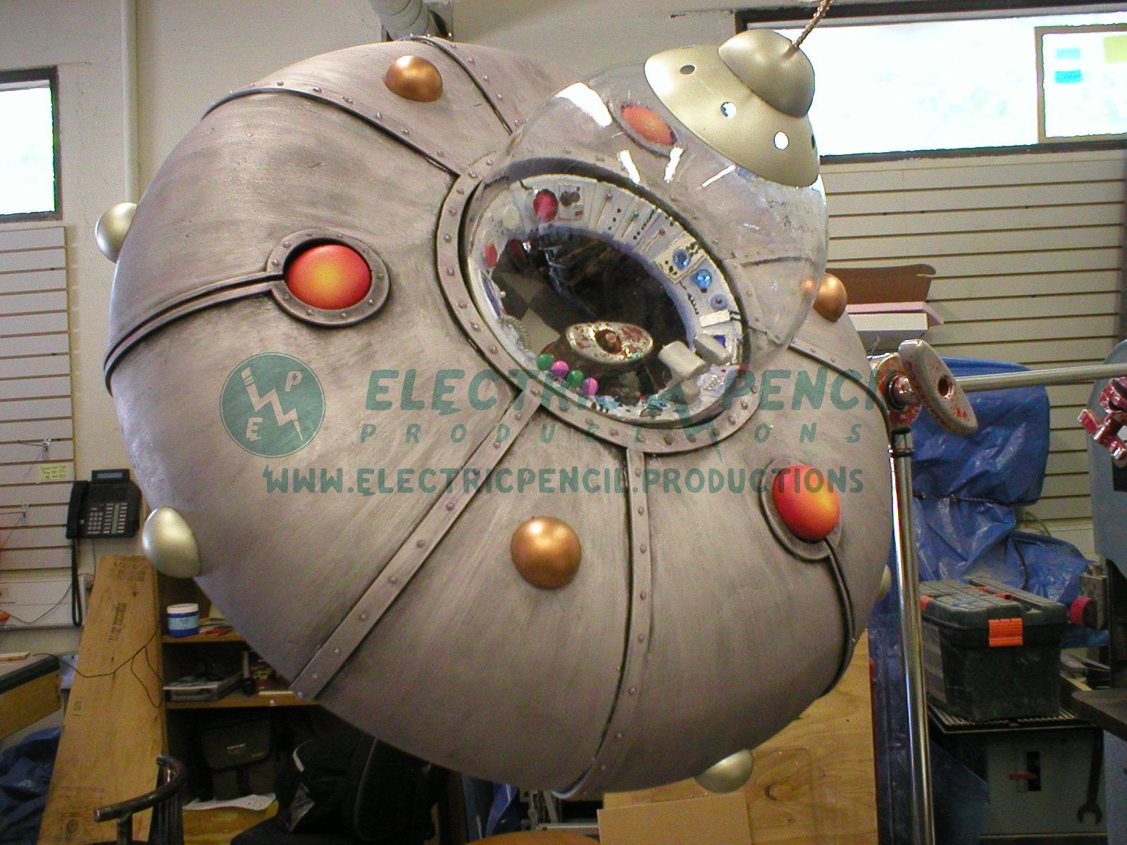 UFO. Built by me and the shop foreman, Ted Heeley.