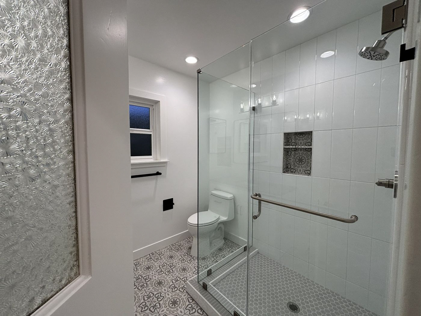 Newly Remodeled Bathroom with Walk In Shower