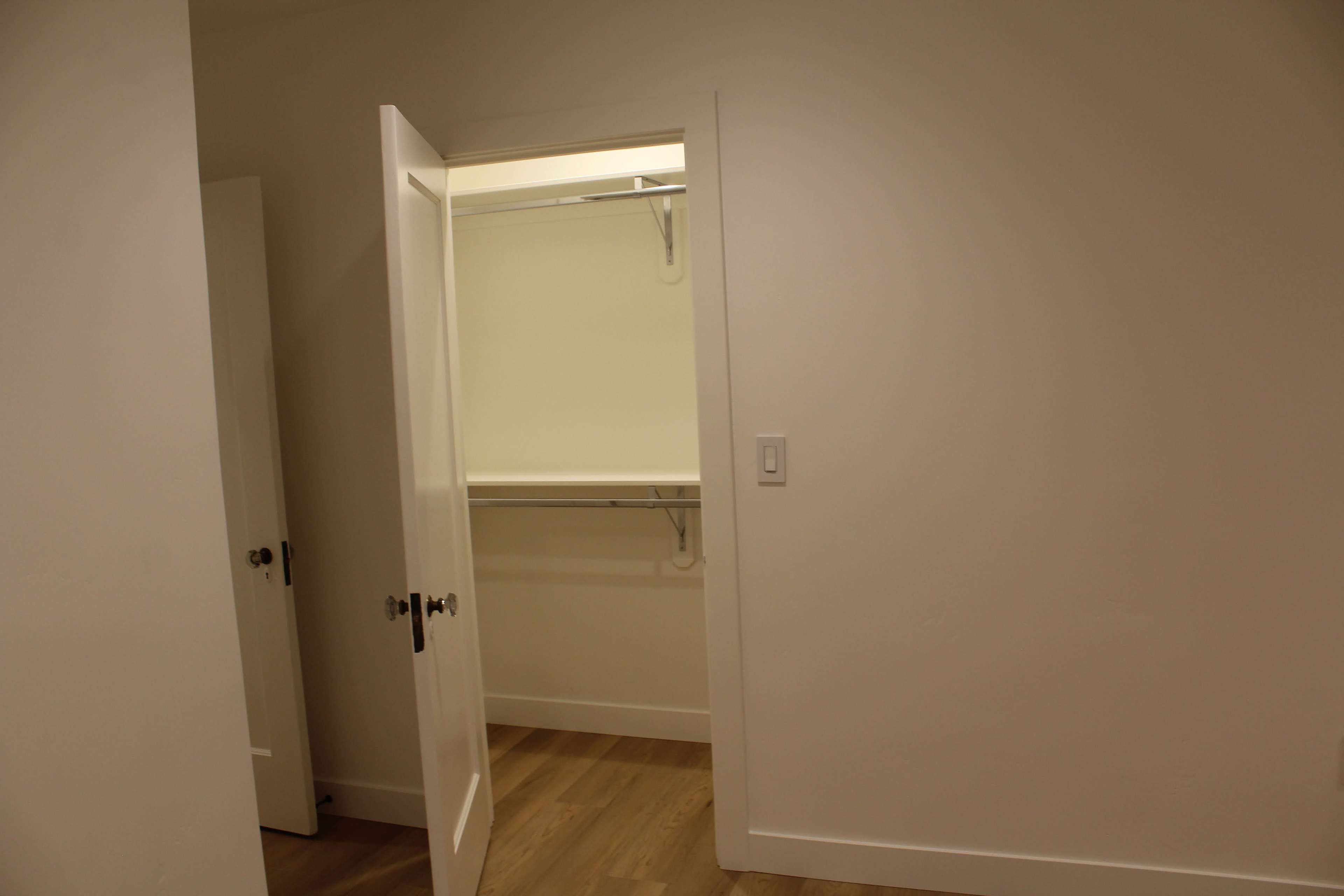Bedroom Walk-In Closet