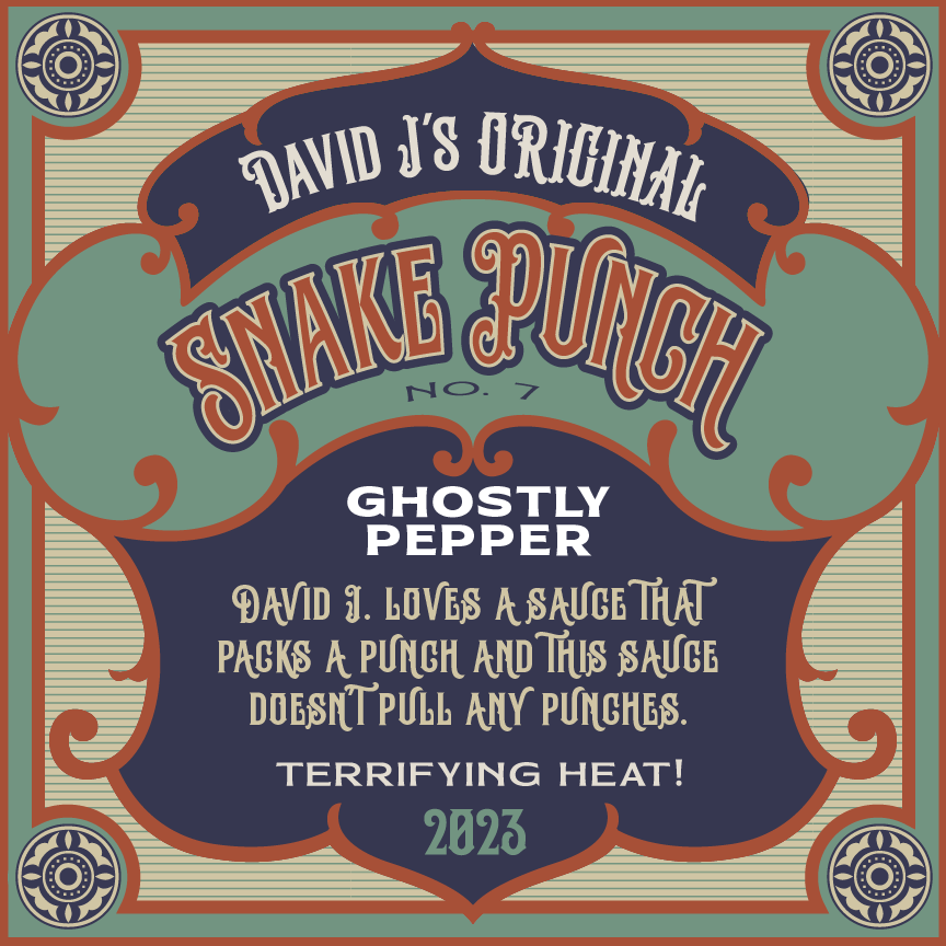 Label Design + Copy | David J's Original | 2023
