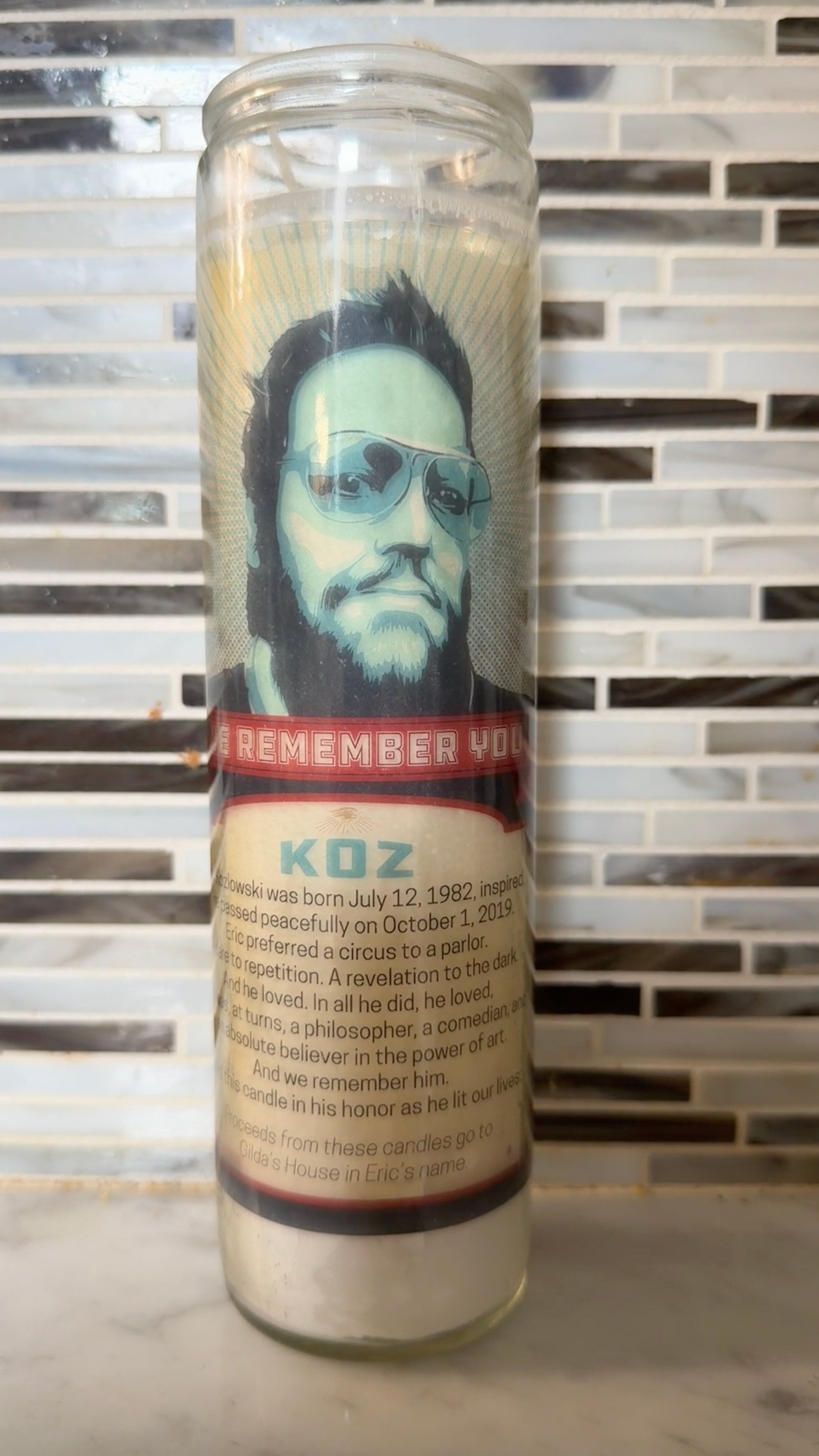 Candle Label | Gilda's House | 2023
