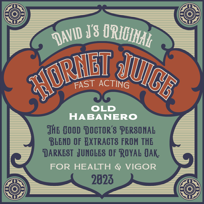 Label Design + Copy | David J's Original | 2023
