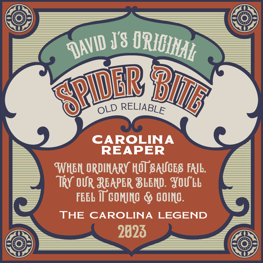Label Design + Copy | David J's Original | 2023