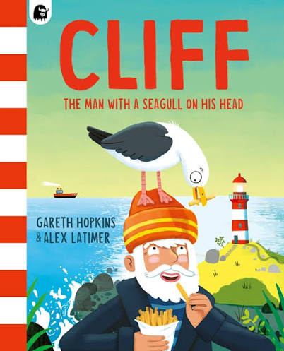 Cliff the Man with a Seagull on His Head