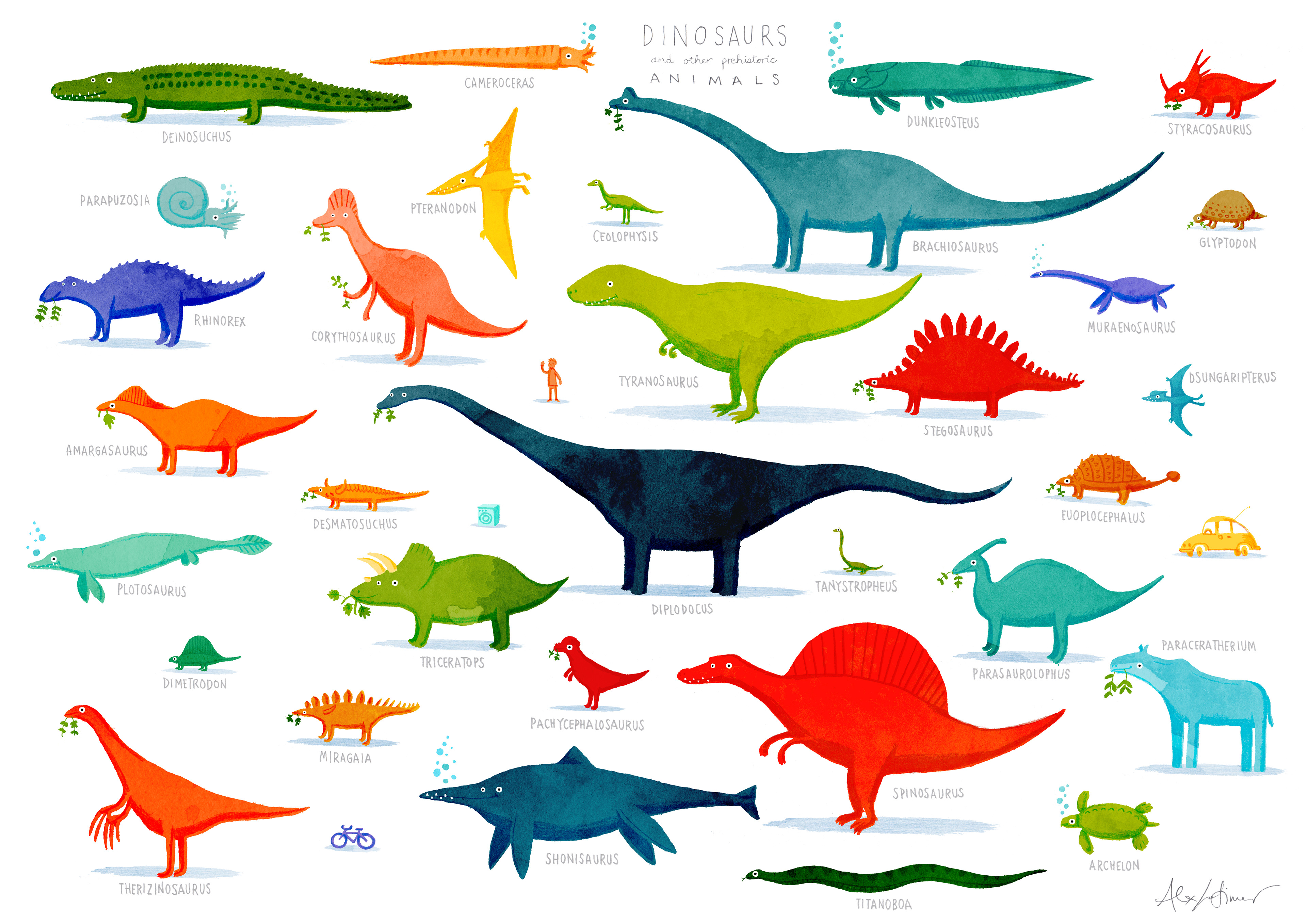 Dinosaurs poster