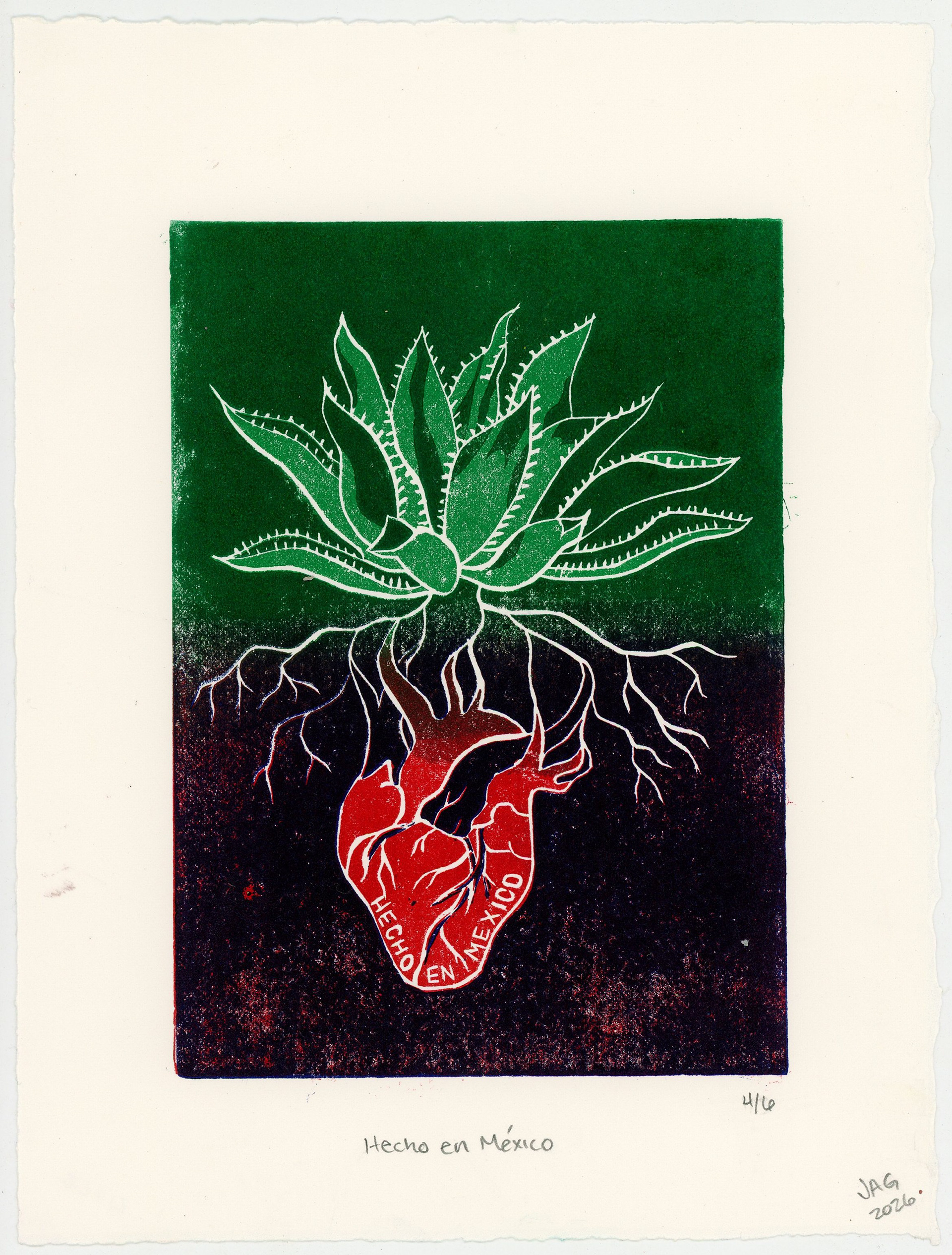 two layer reduction print