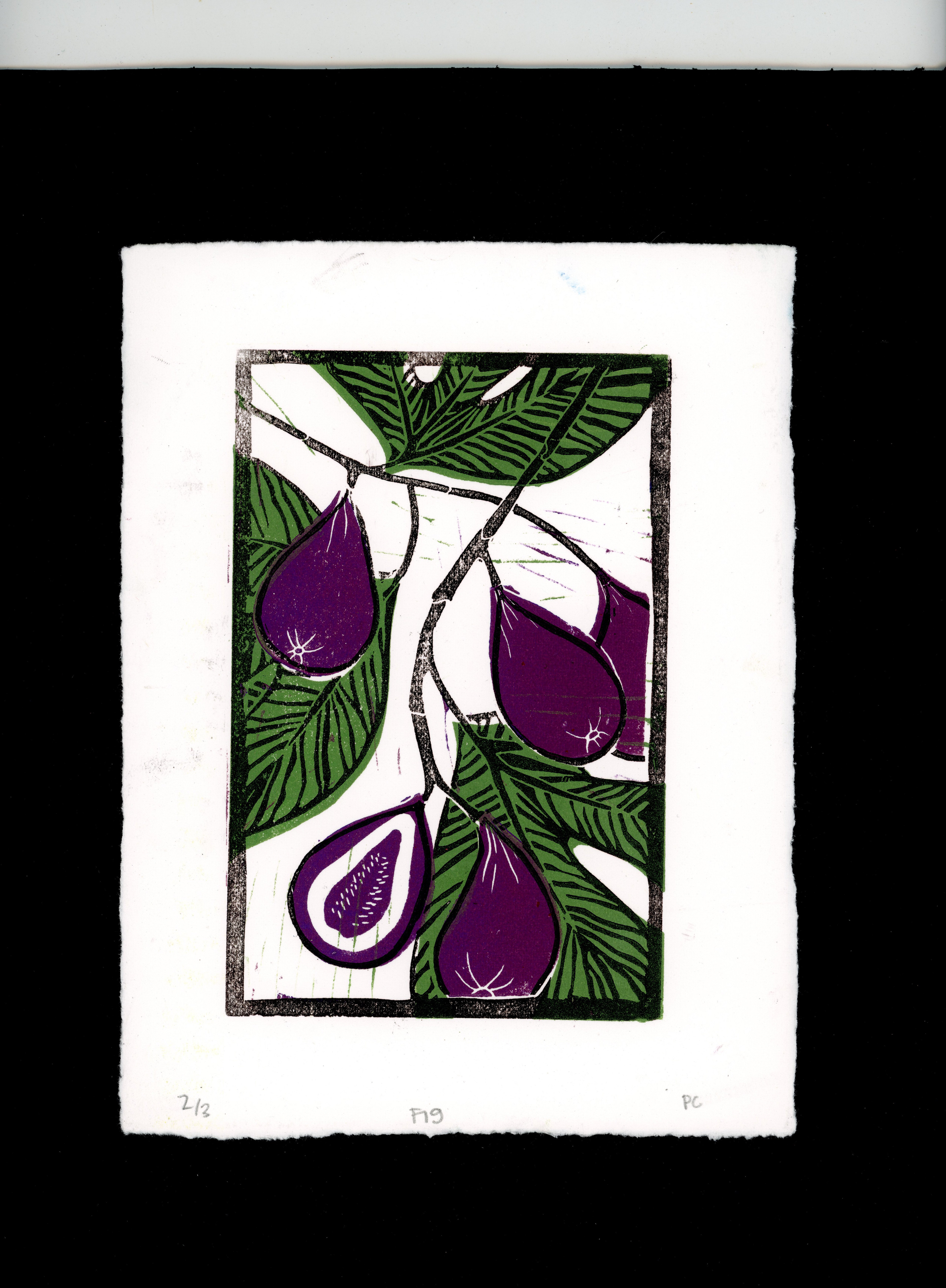 multi-block relief print